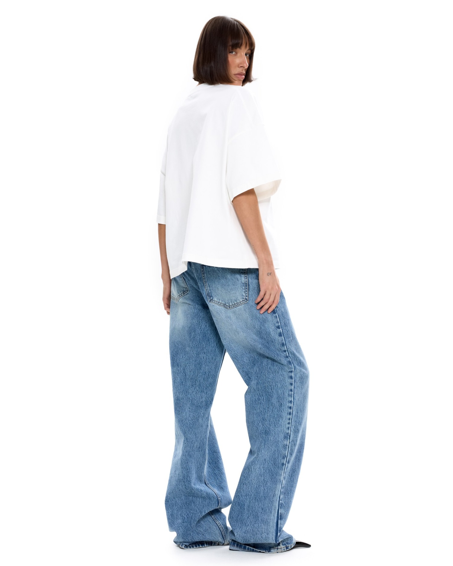 Футболка SUBORBIA® White-Burgundy