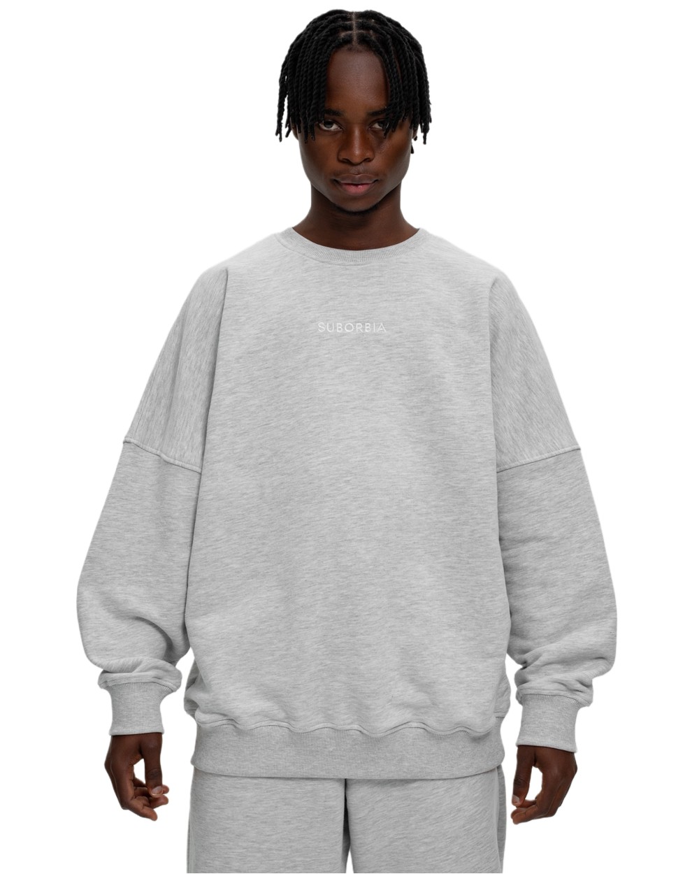 Джоггеры GATE BASIC 02 MEN Grey melange
