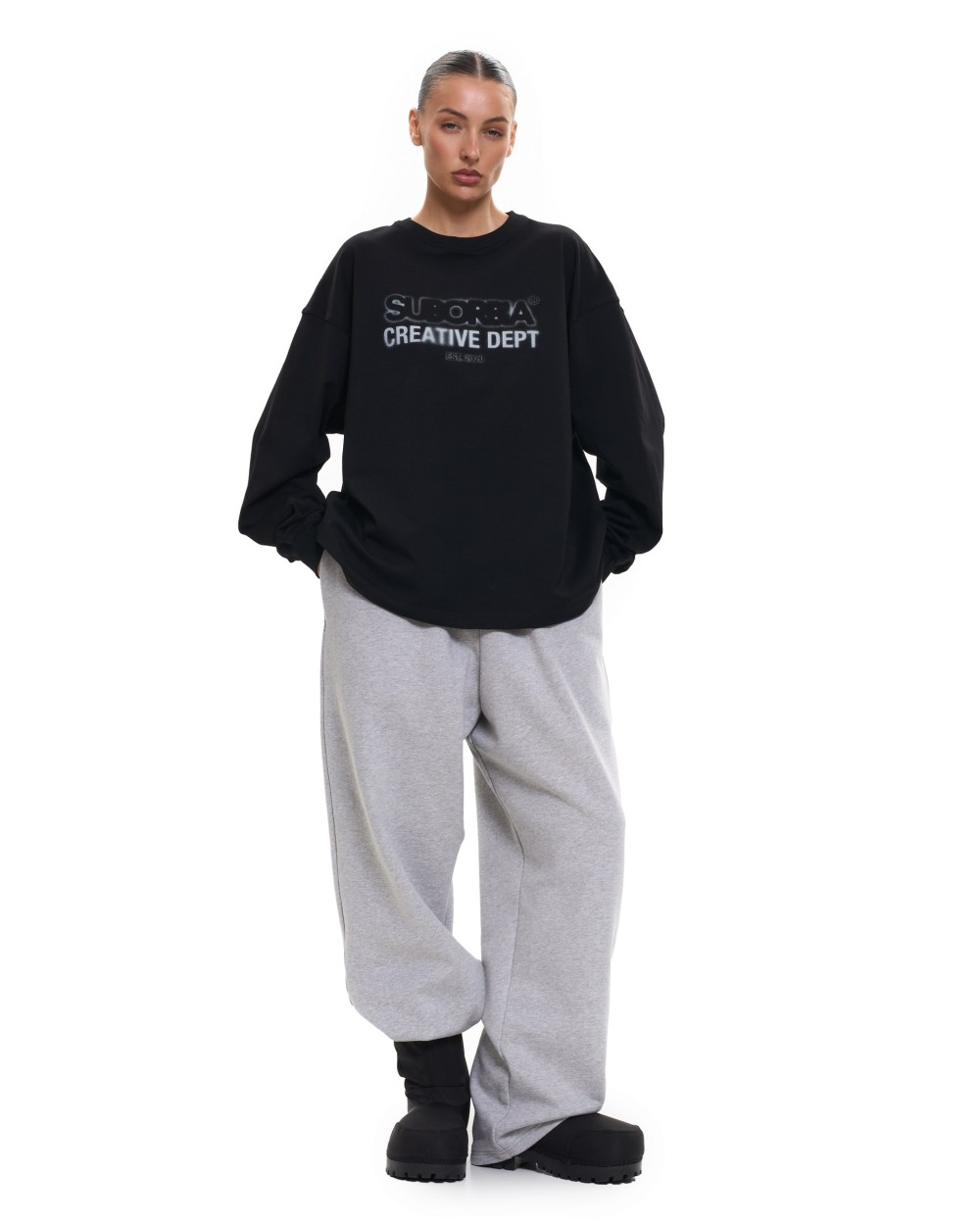 Лонгслив CD Black