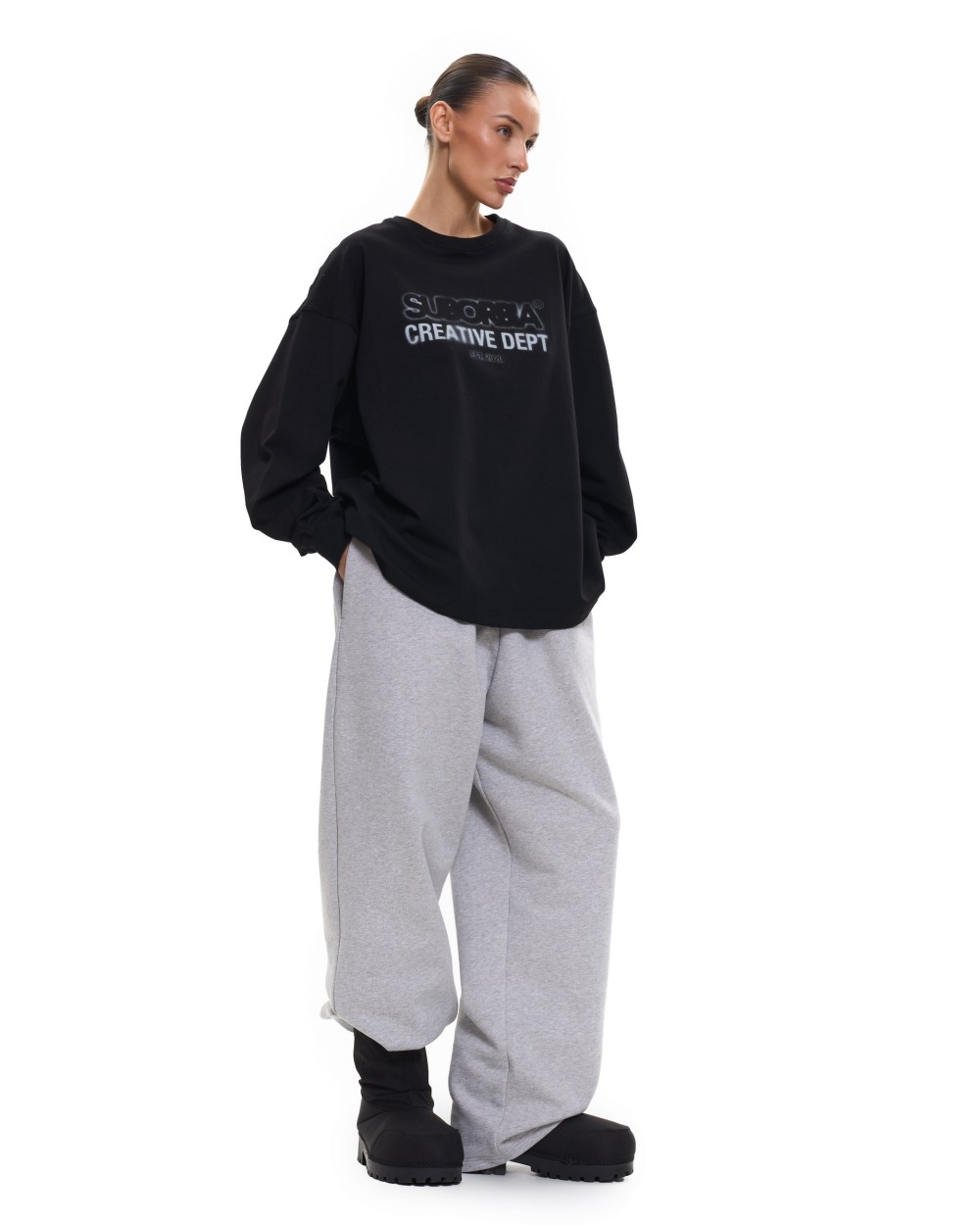 Лонгслив CD Black