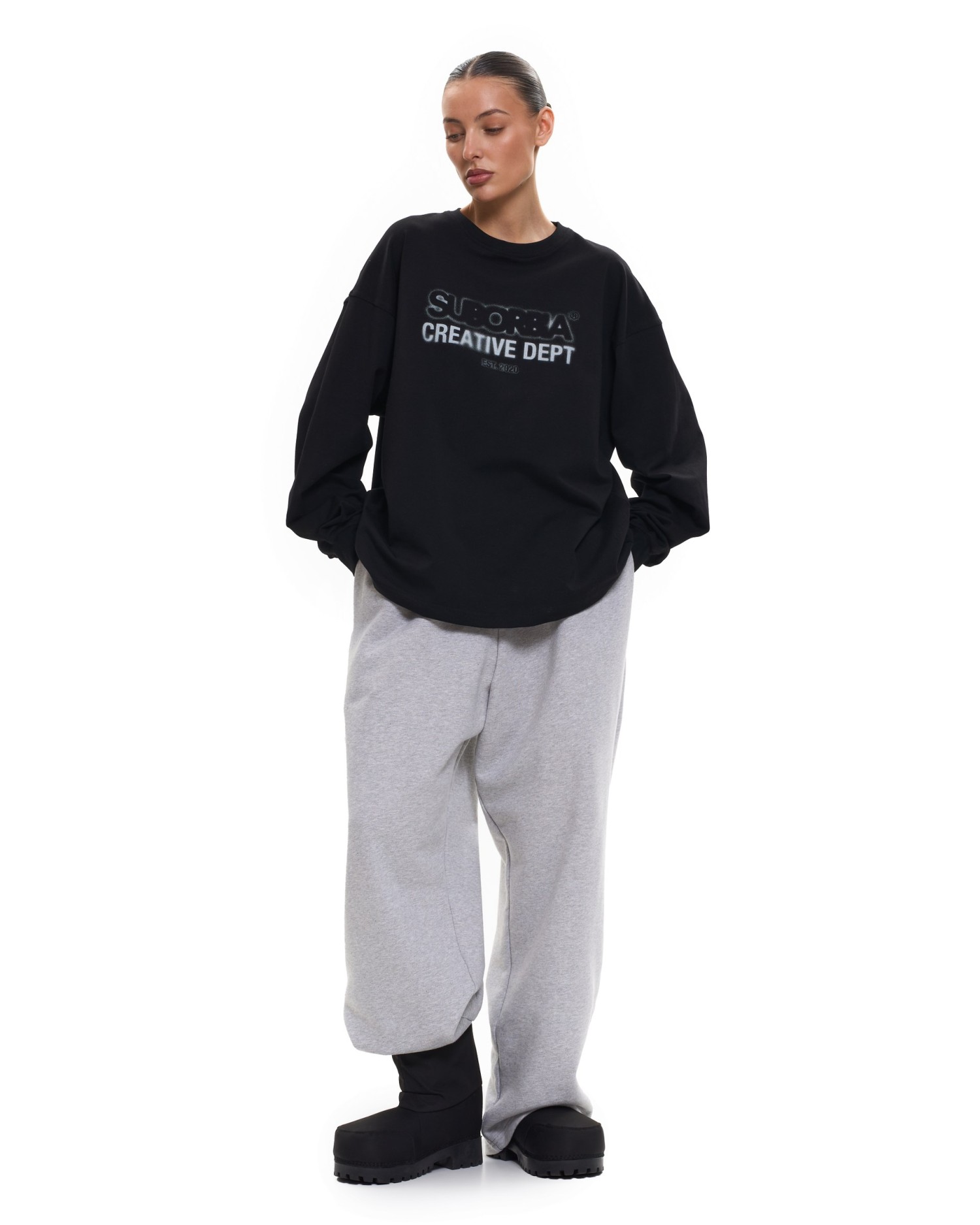 Лонгслив CD Black