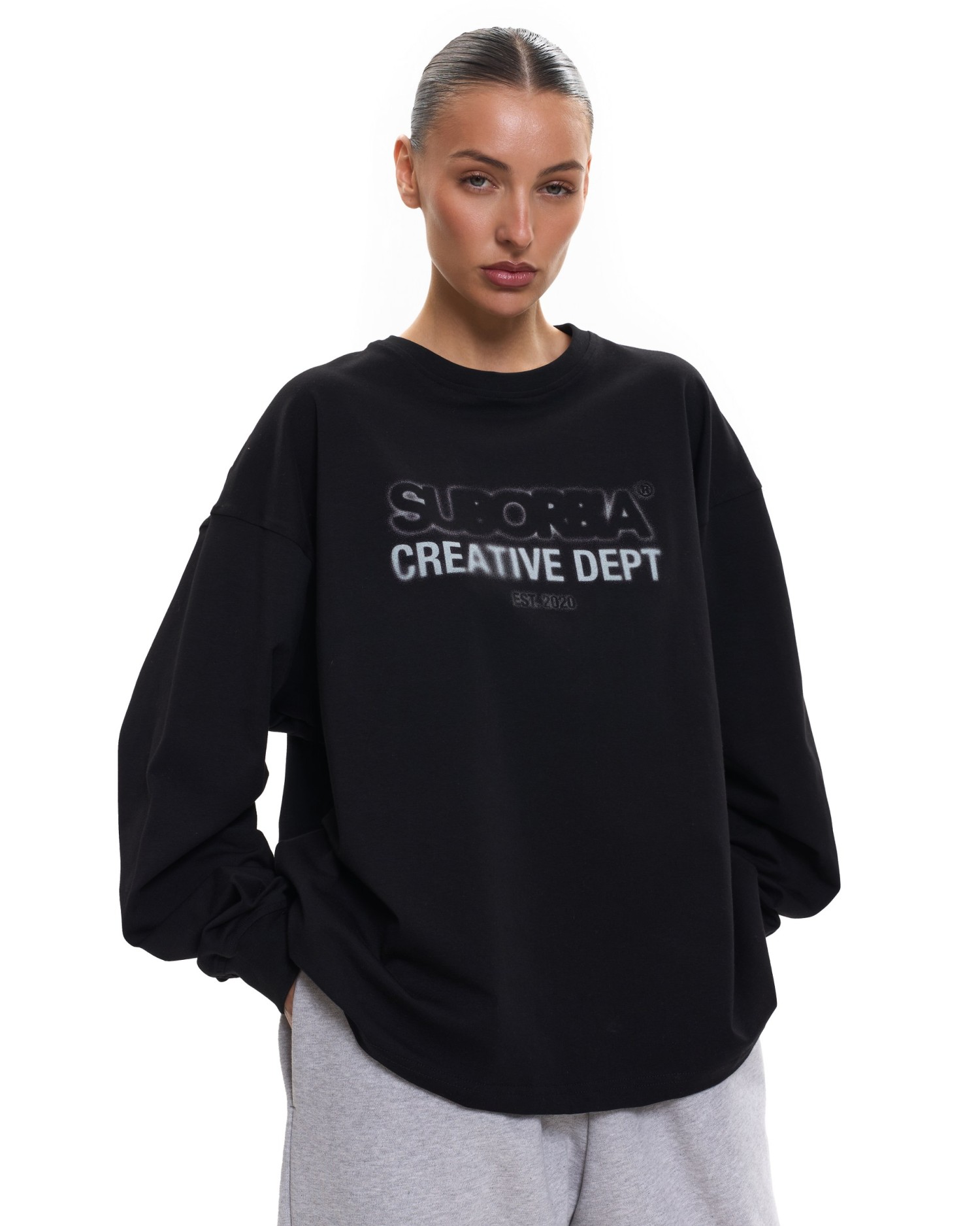 Лонгслив CD Black