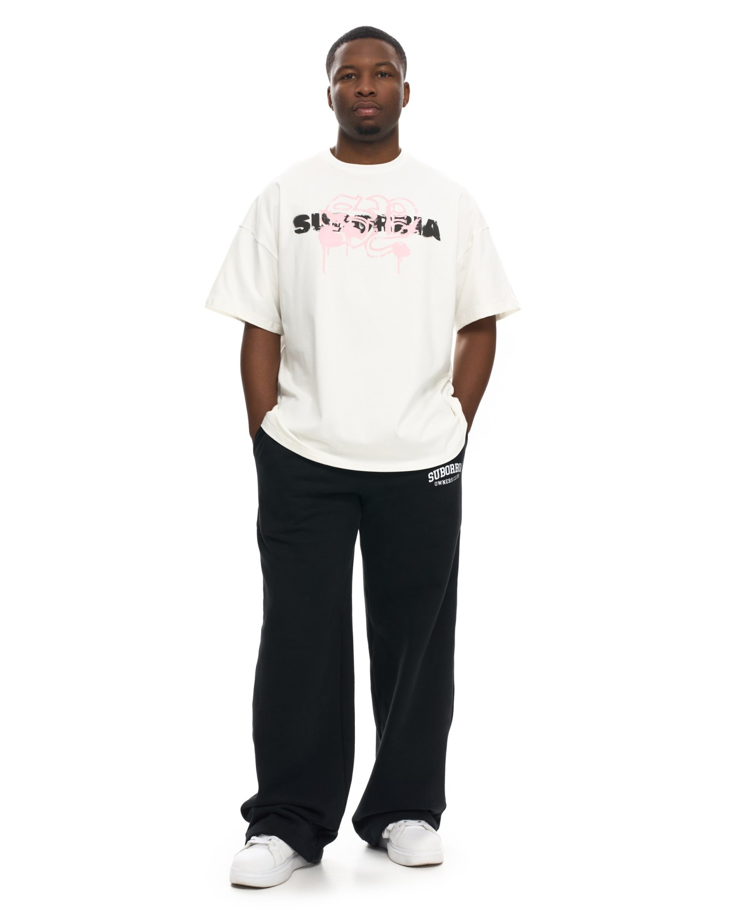 Футболка SY MEN White-Black