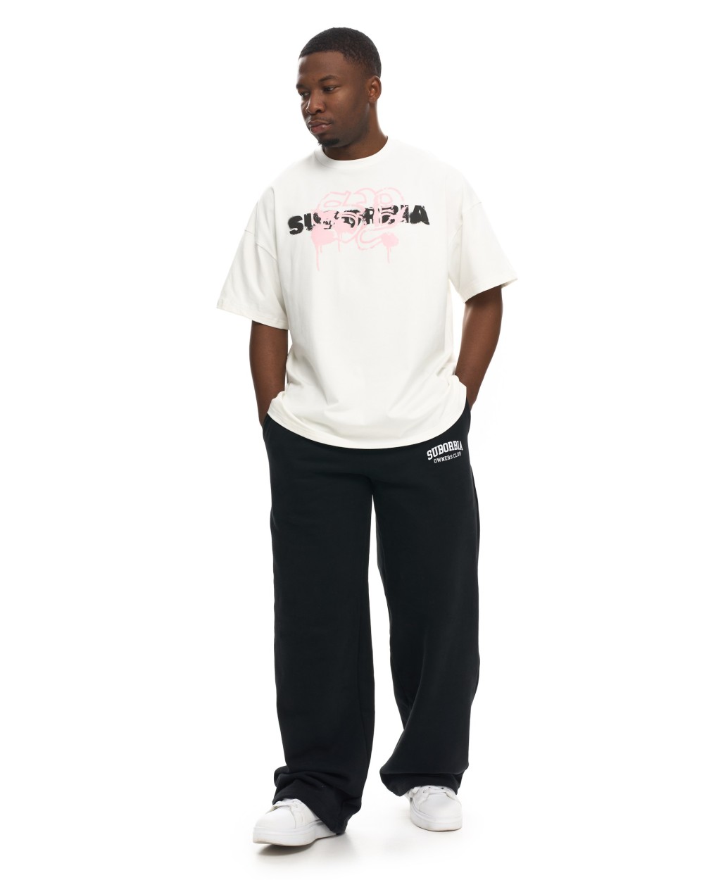 Футболка SY MEN White-Black