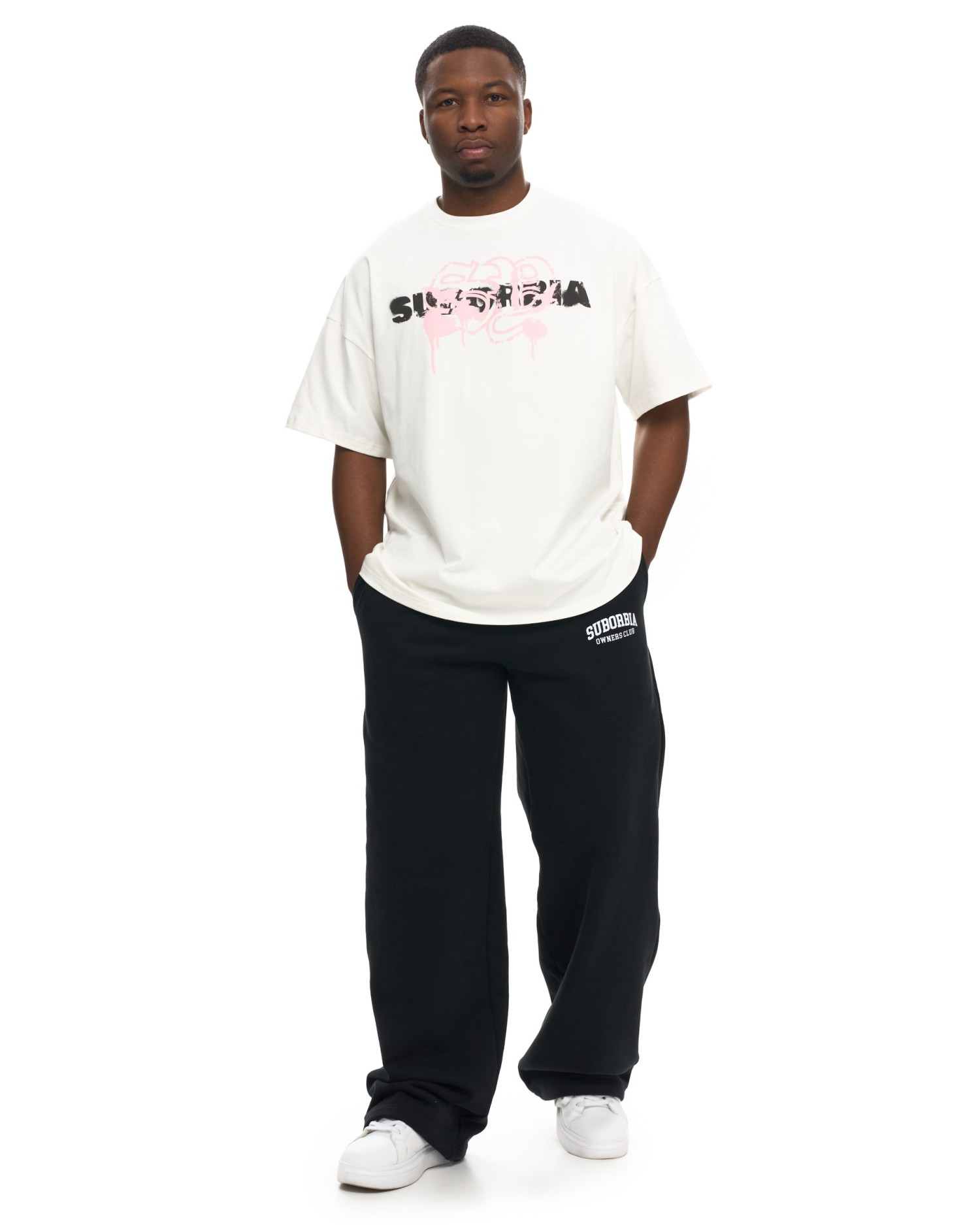 Футболка SY MEN White-Black