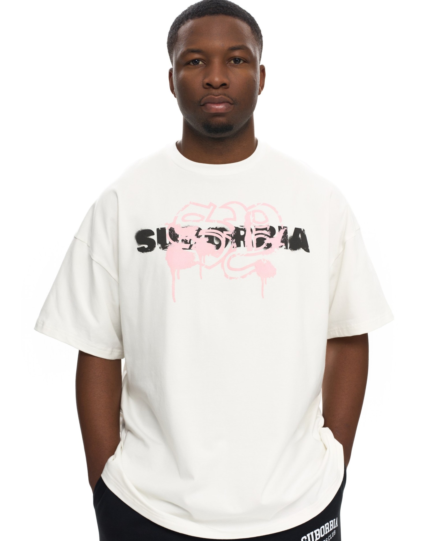 Футболка SY MEN White-Black