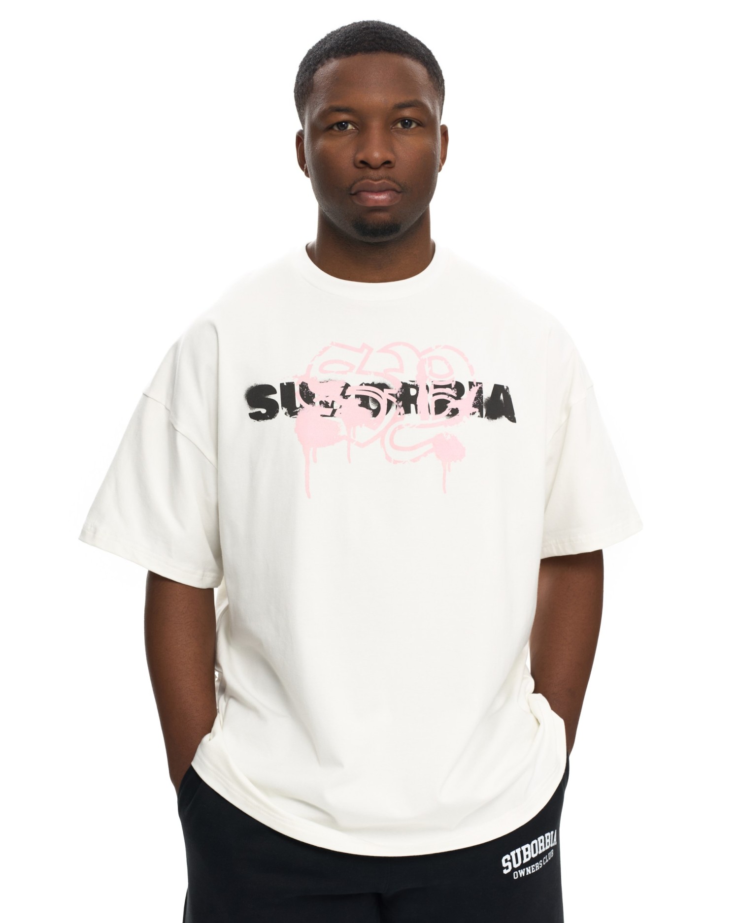 Футболка SY MEN White-Black