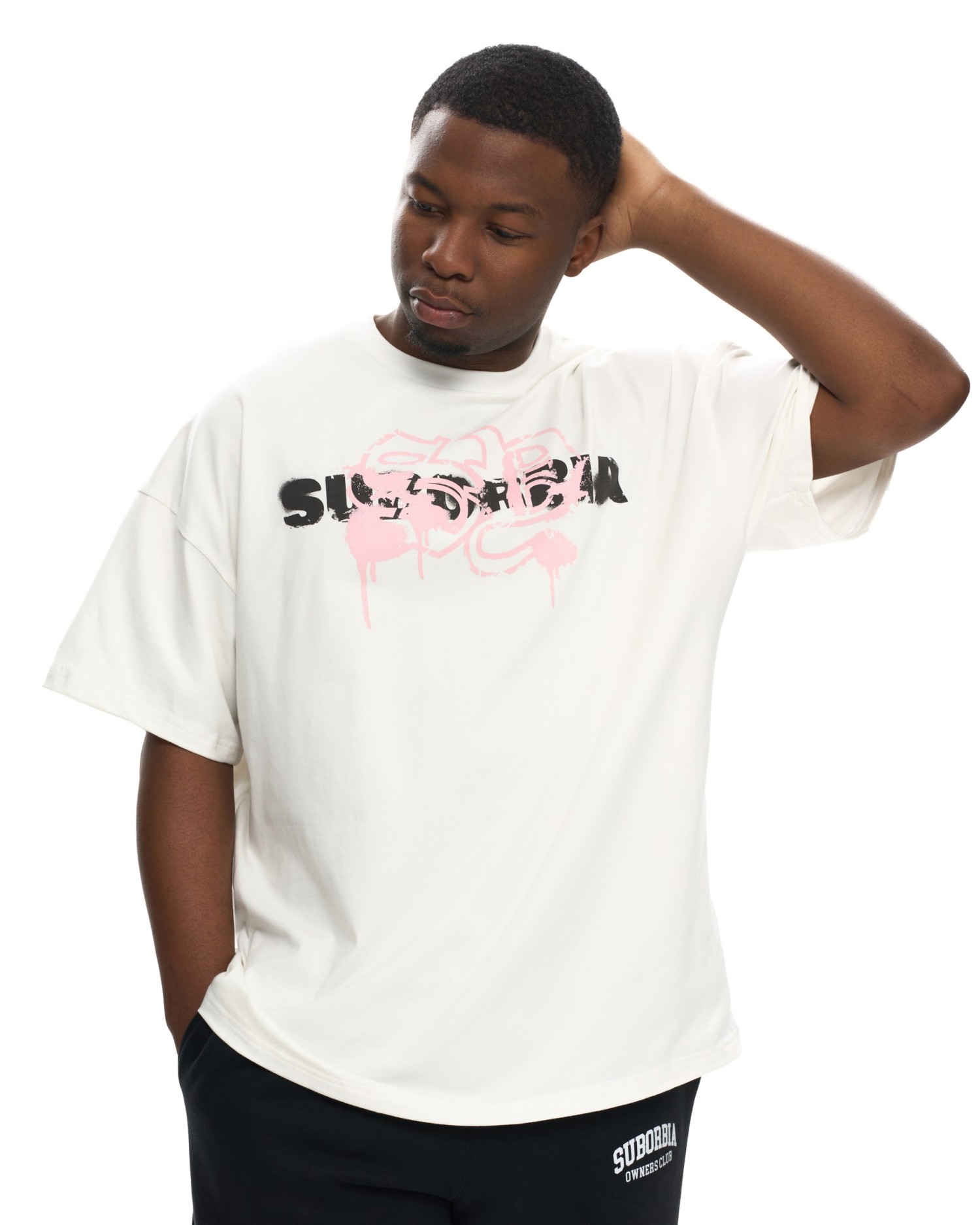 Футболка SY MEN White-Black