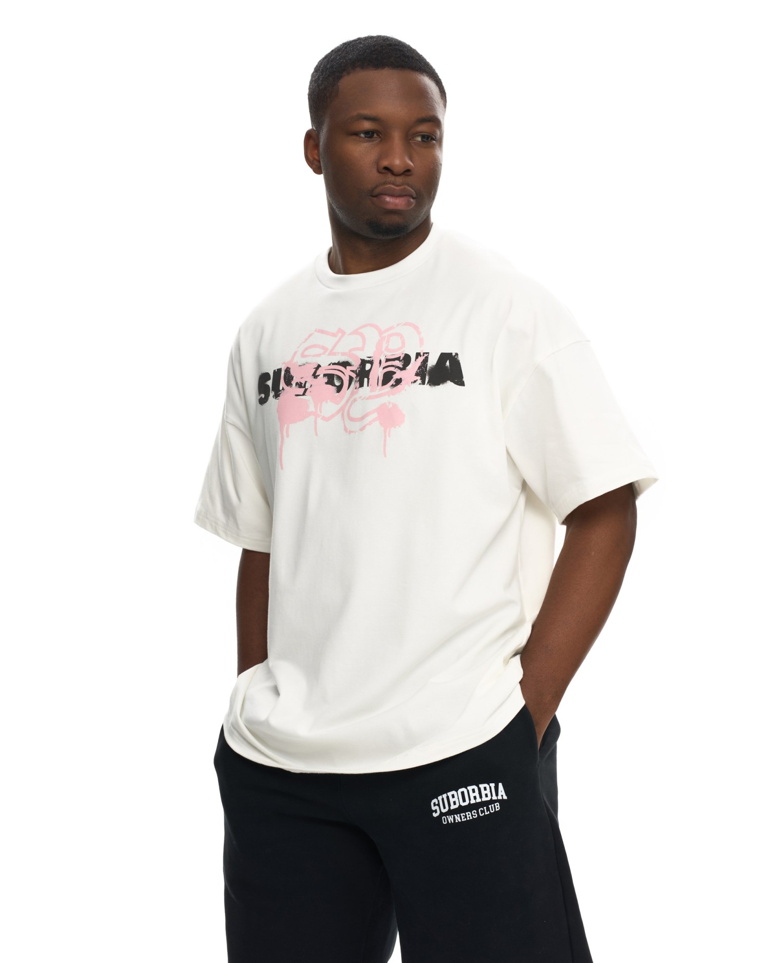 Футболка SY MEN White-Black