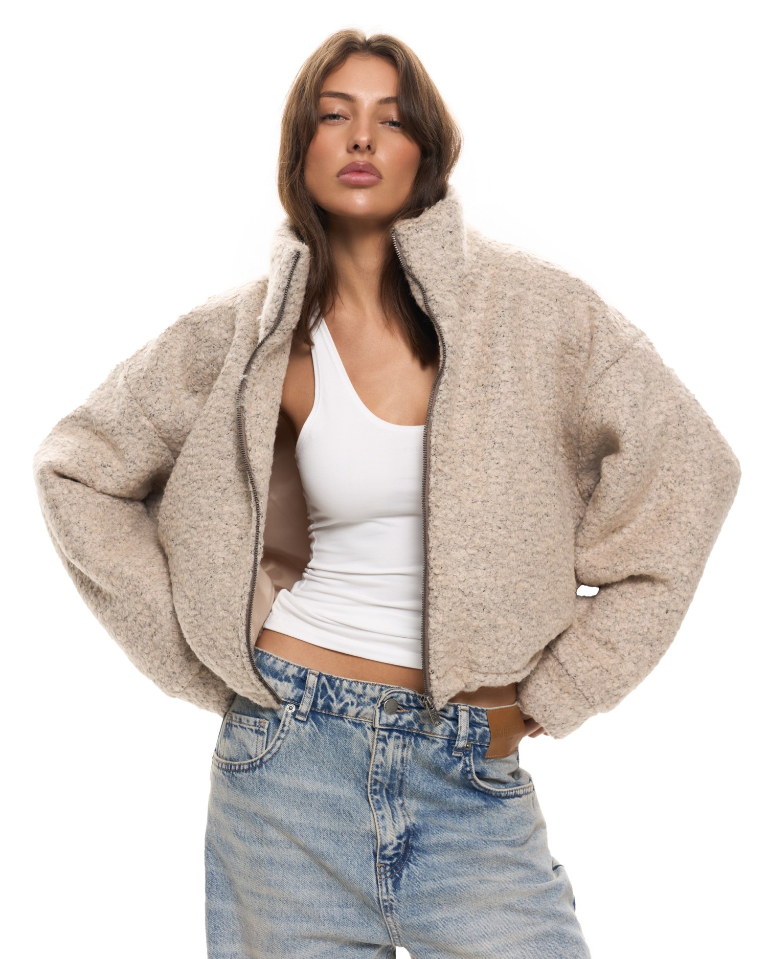Бомбер CASUAL ARMOR Beige
