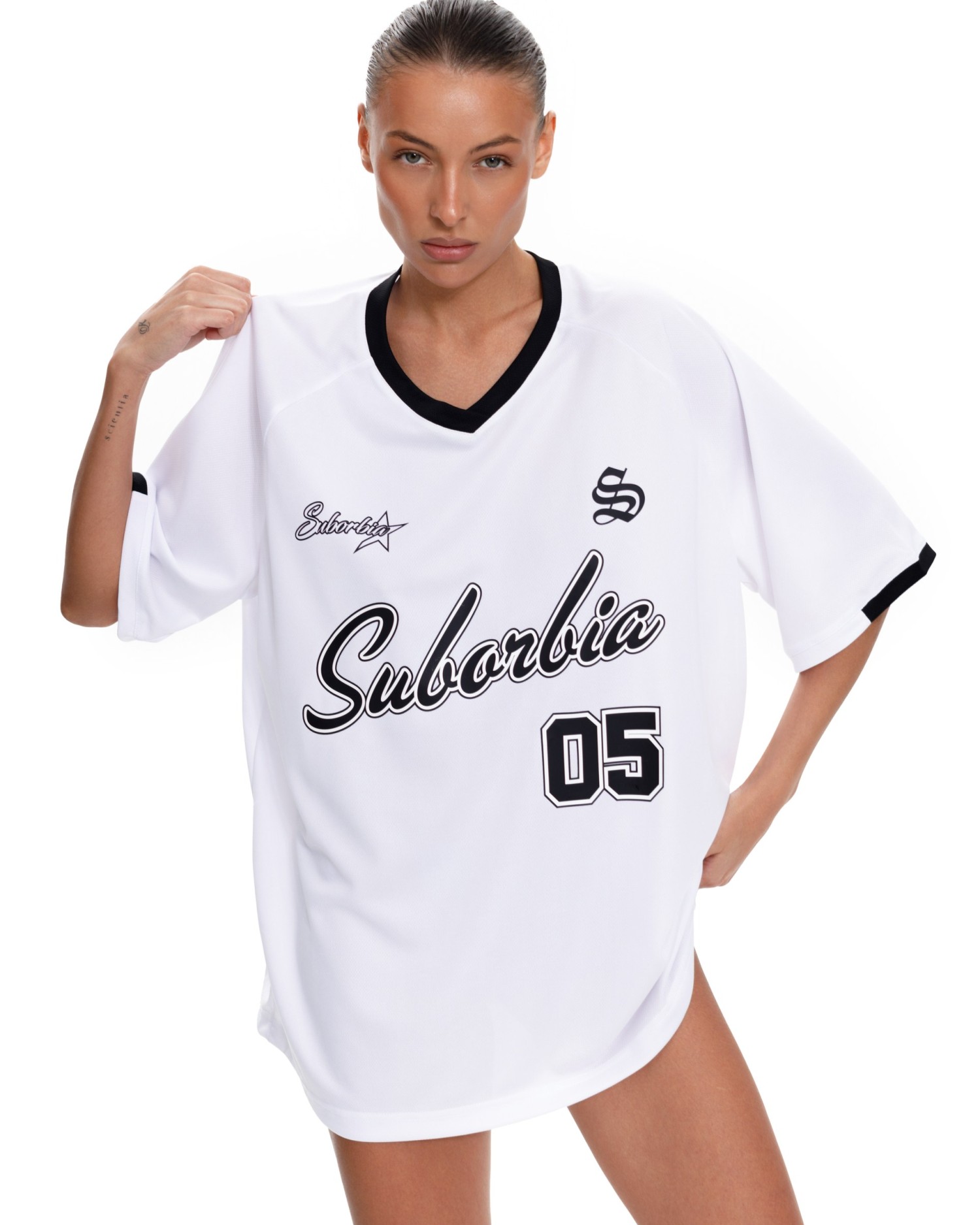 Jersey 05 White-Black