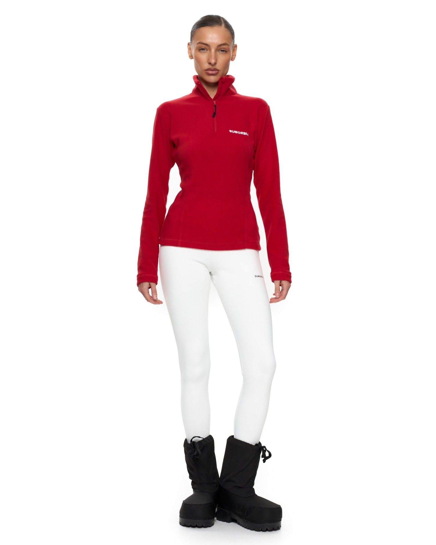 Анорак из флиса APRES SKI Red