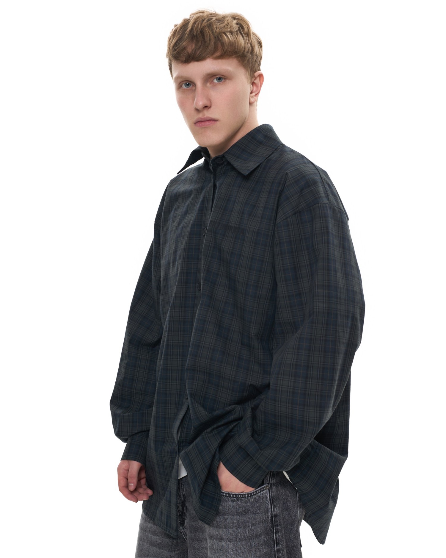 Рубашка WAVE MEN Dark green