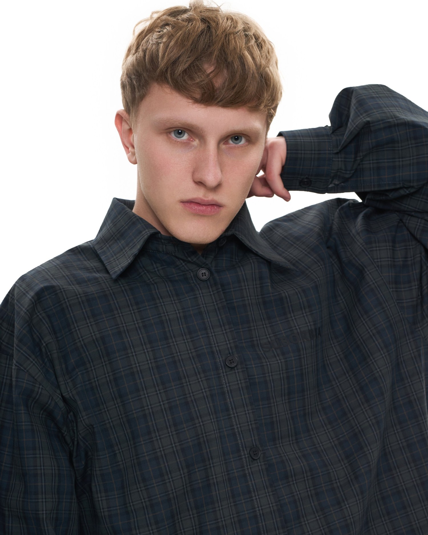 Рубашка WAVE MEN Dark green