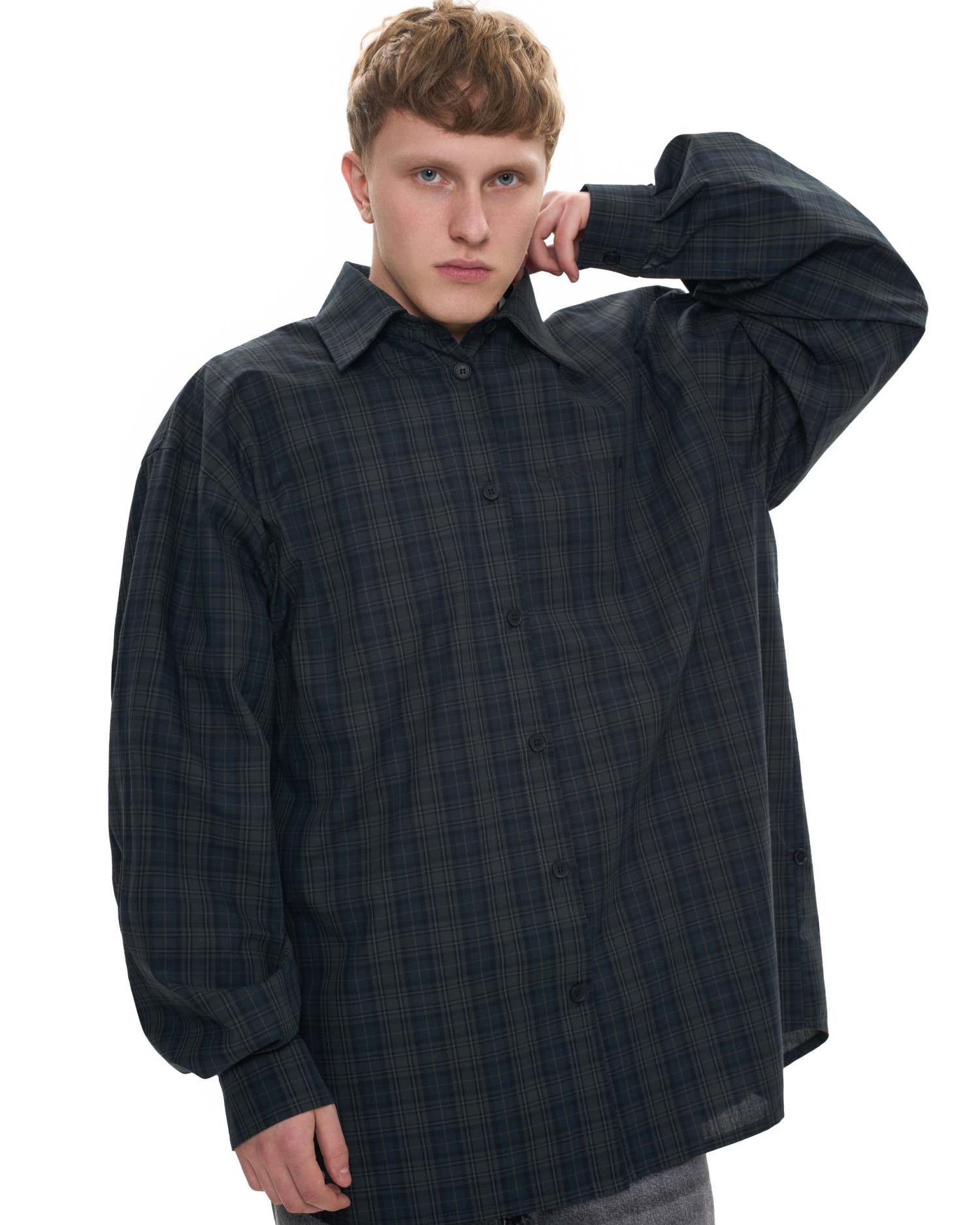 Рубашка WAVE MEN Dark green