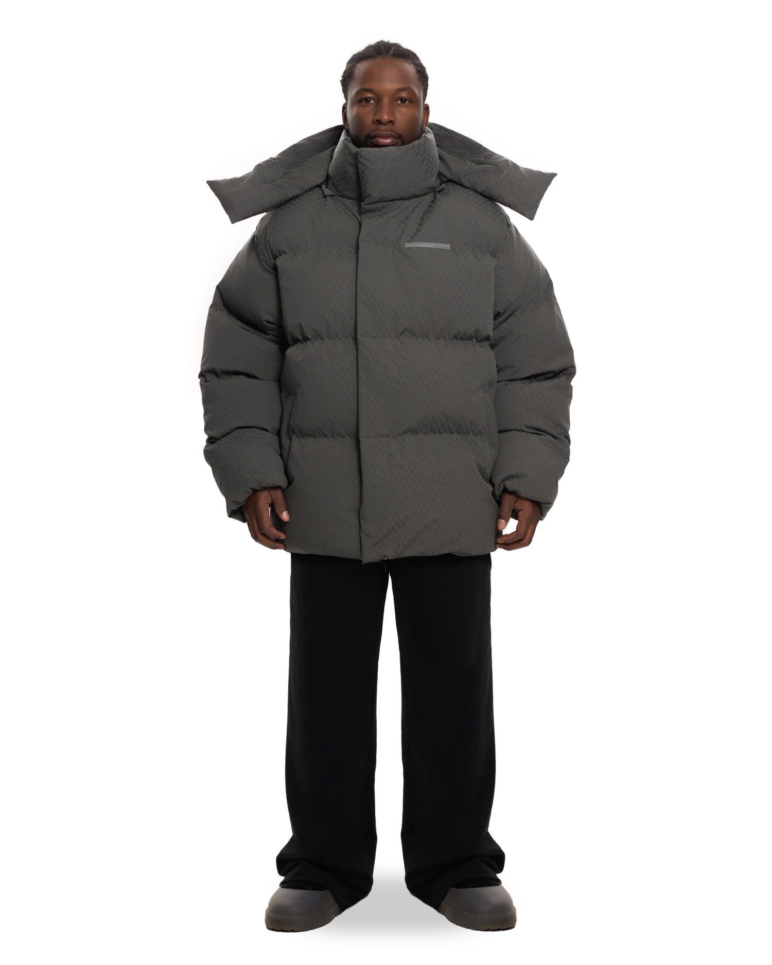 Пуховик PATTERN ANG MEN Graphite