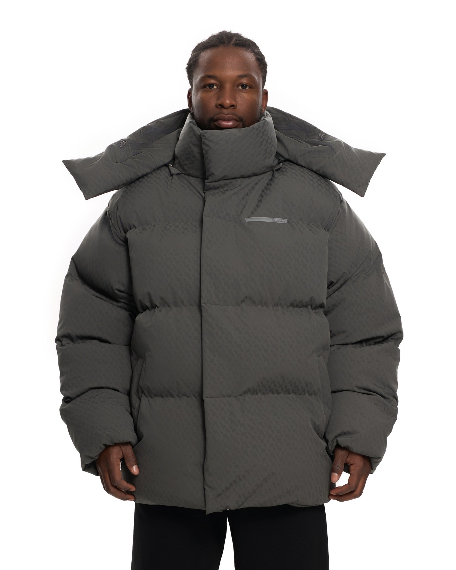 Пуховик PATTERN ANG MEN Graphite