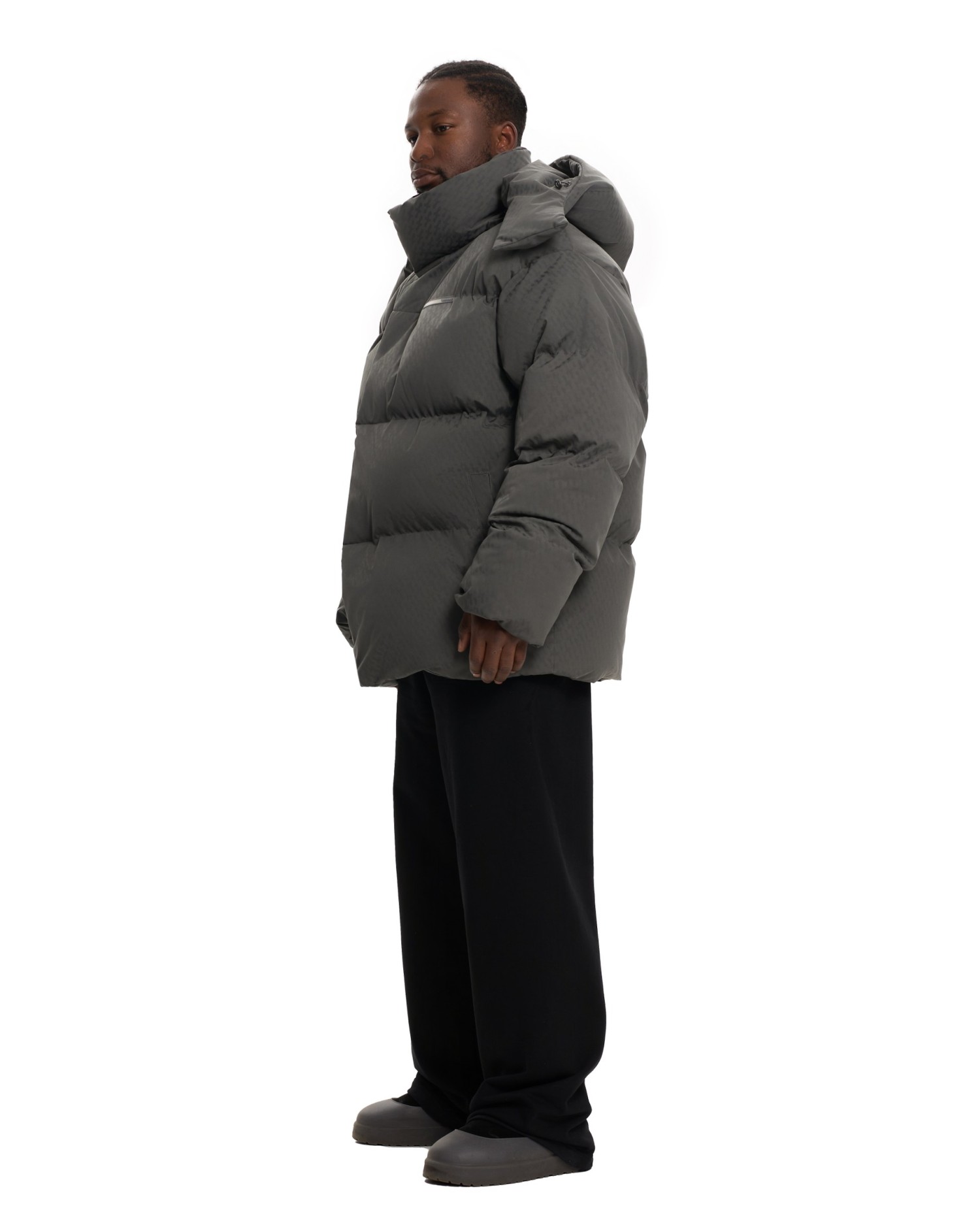 Пуховик PATTERN ANG MEN Graphite