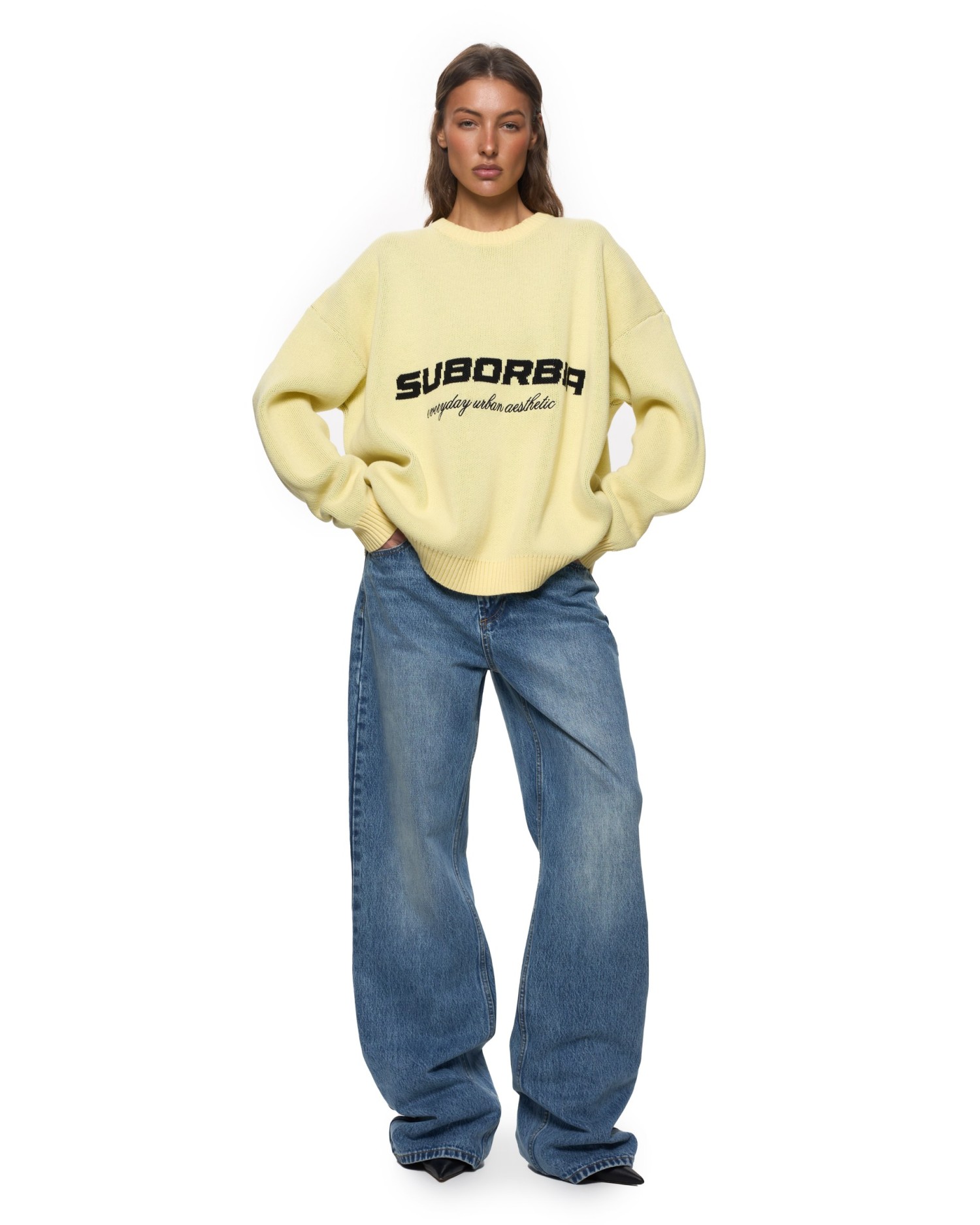 Свитер NORTH Yellow