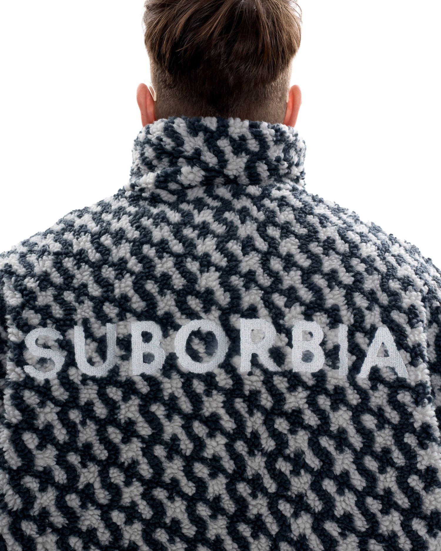 Мужской бомбер ПАТТЕРН удлиненный