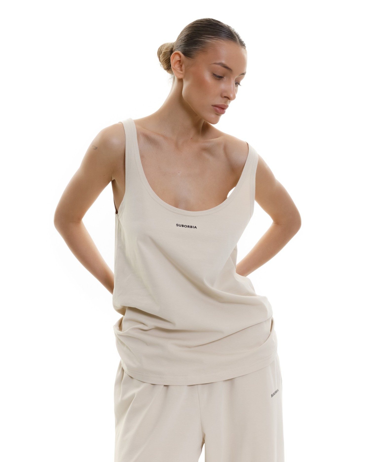 Майка EST Beige