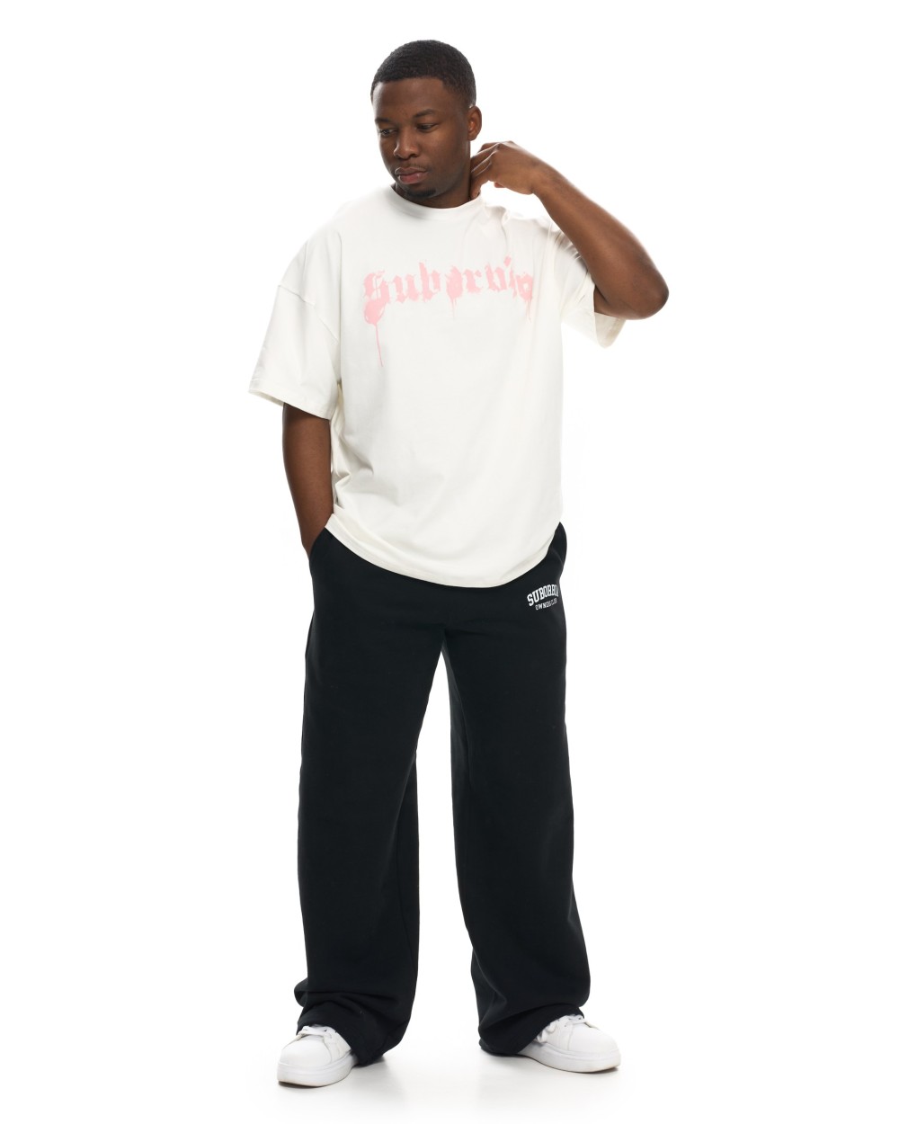 Футболка TORN 2.0 MEN White-Pink