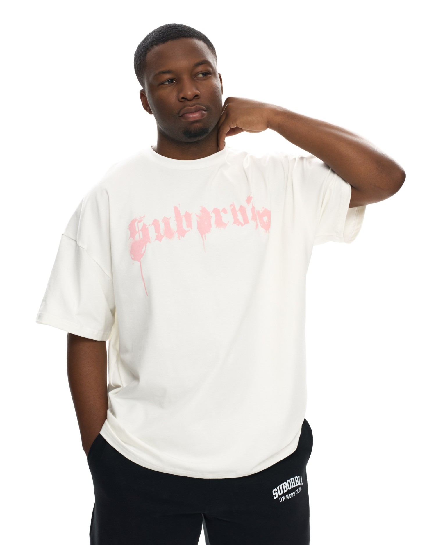 Футболка TORN 2.0 MEN White-Pink