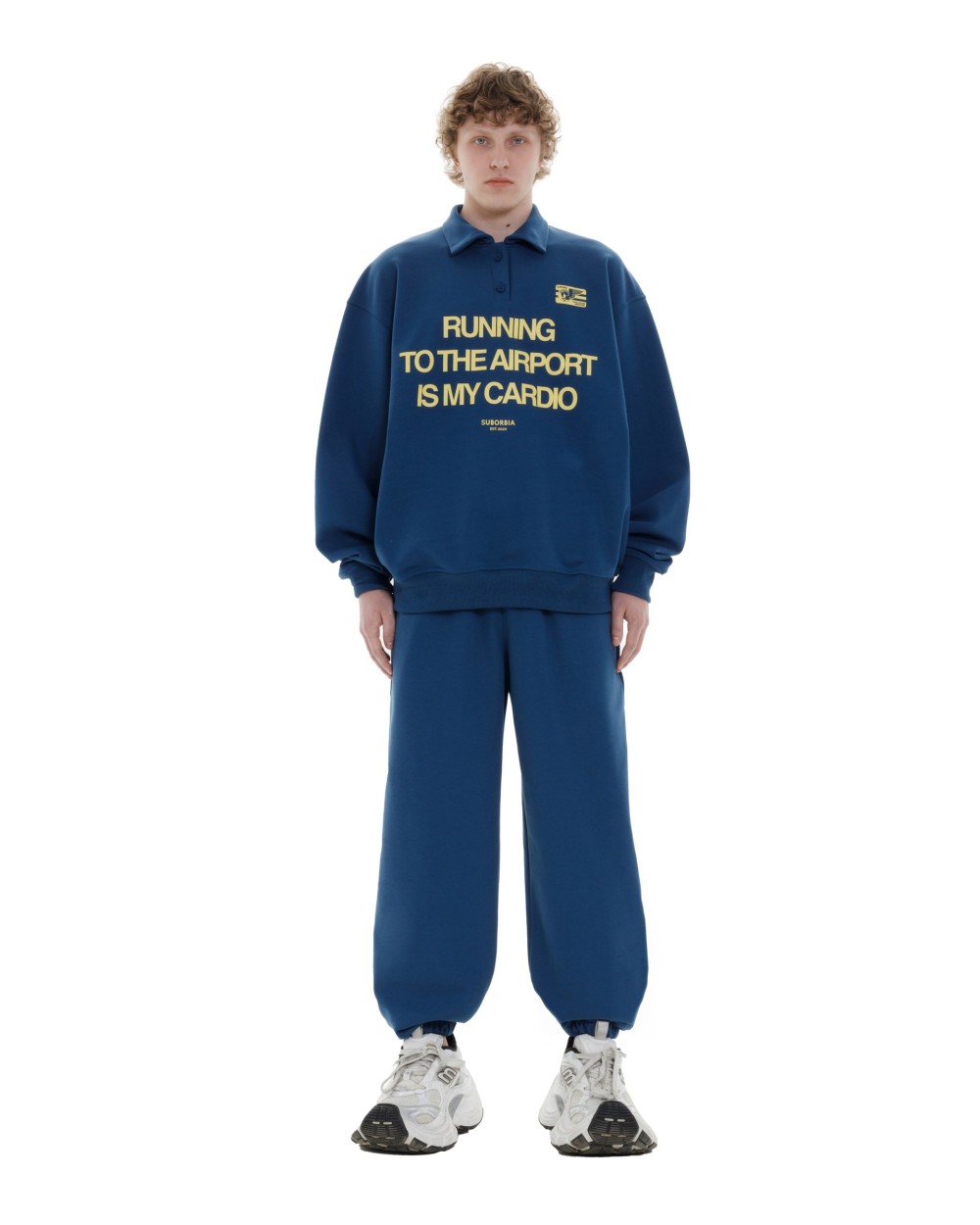 Свитшот-поло TERMINAL S `25 MEN Blue