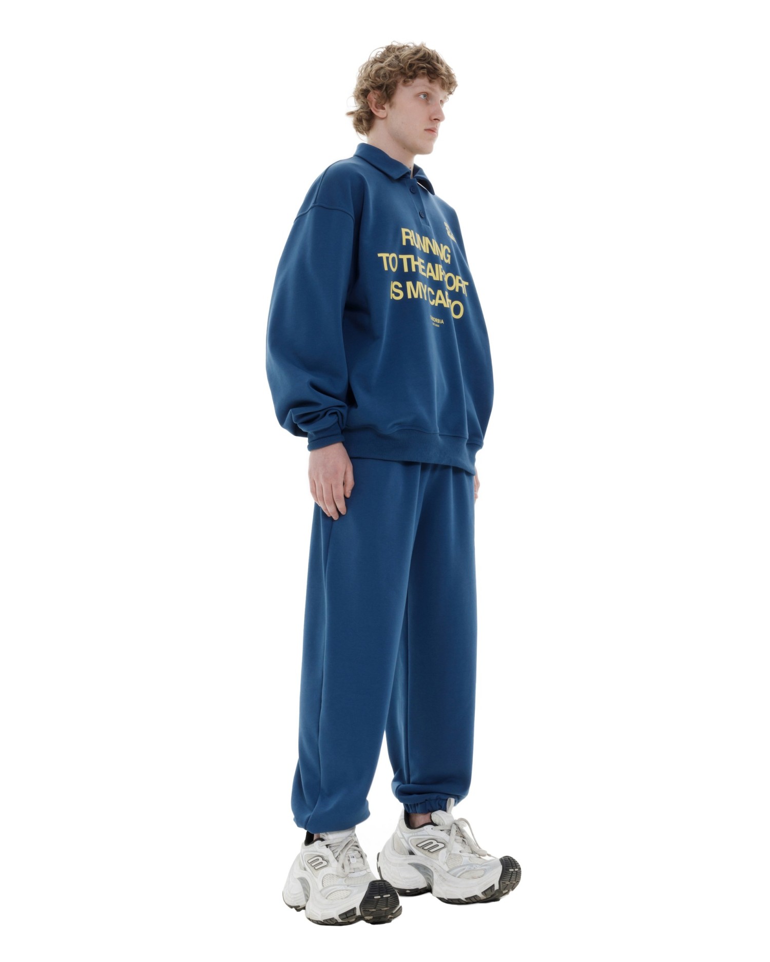 Свитшот-поло TERMINAL S `25 MEN Blue