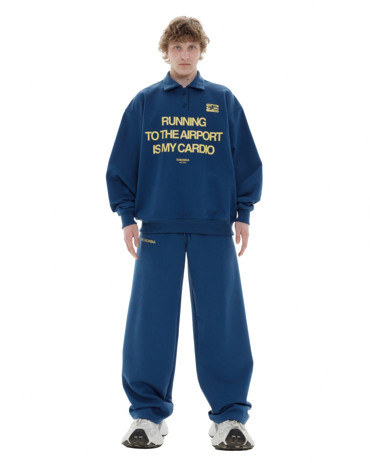 Свитшот-поло TERMINAL S `25 MEN Blue