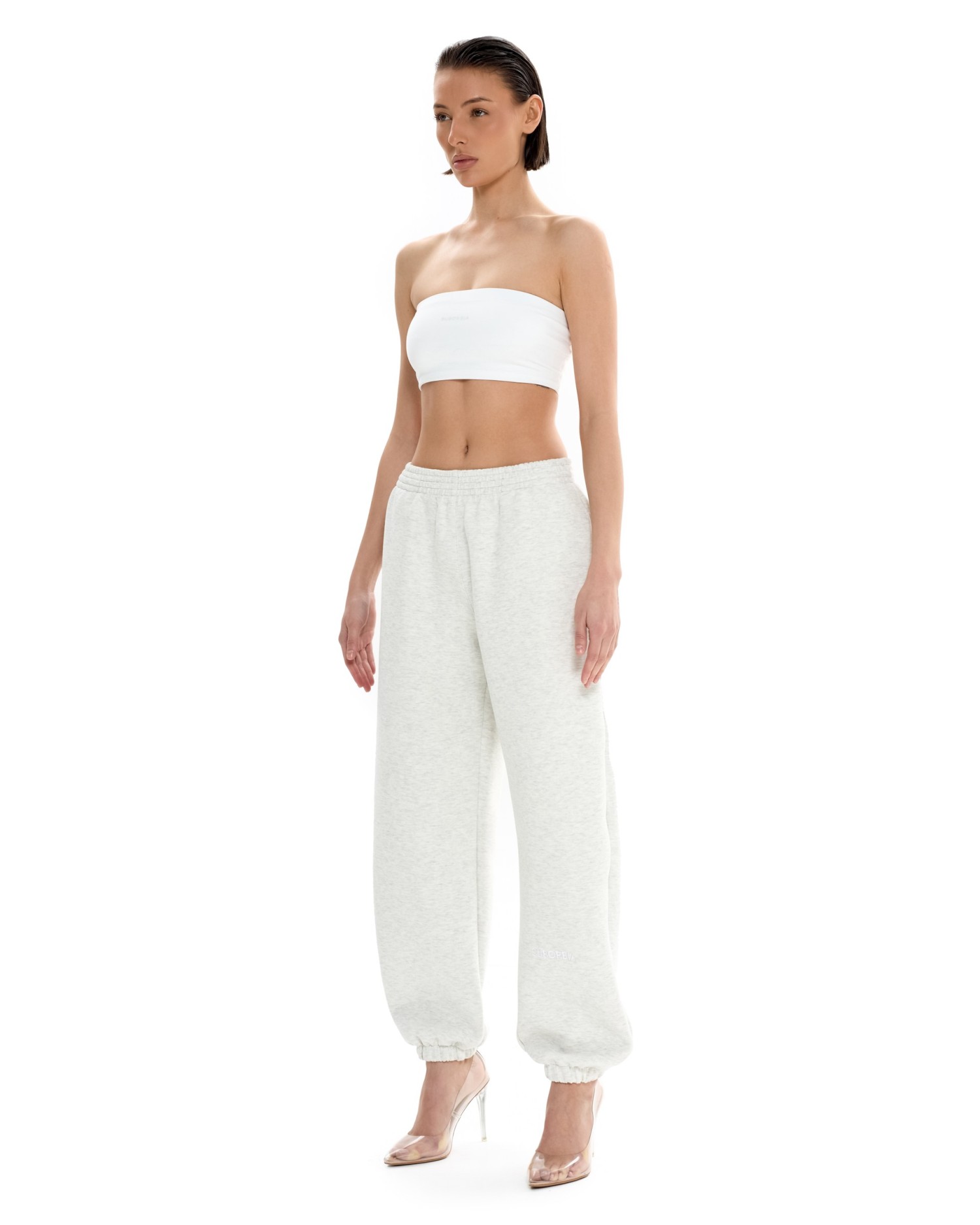 Джоггеры GATE BASIC Grey melange