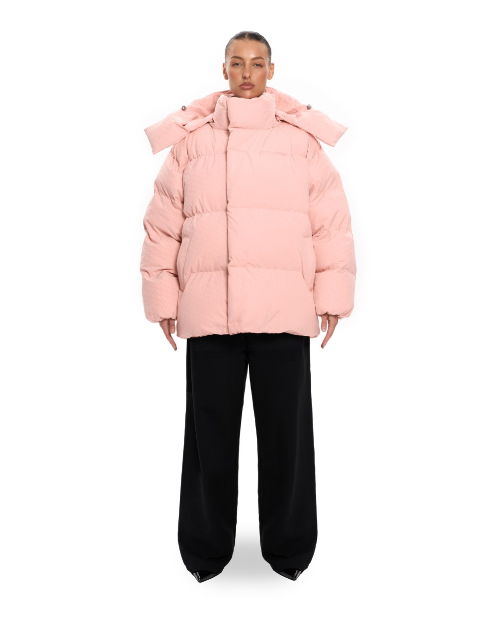 Пуховик PATTERN ANG Pink