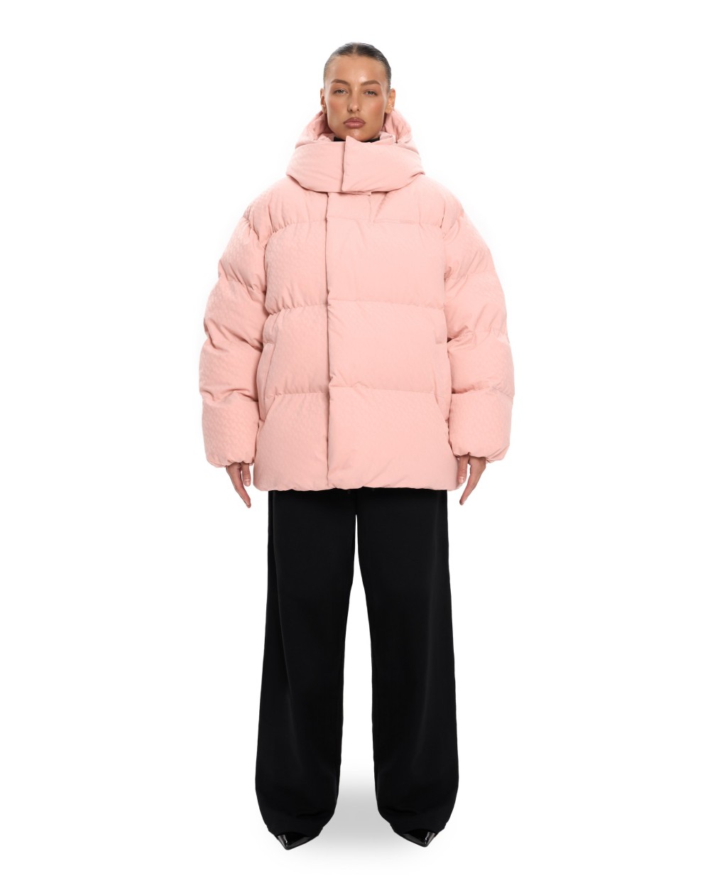 Пуховик PATTERN ANG Pink