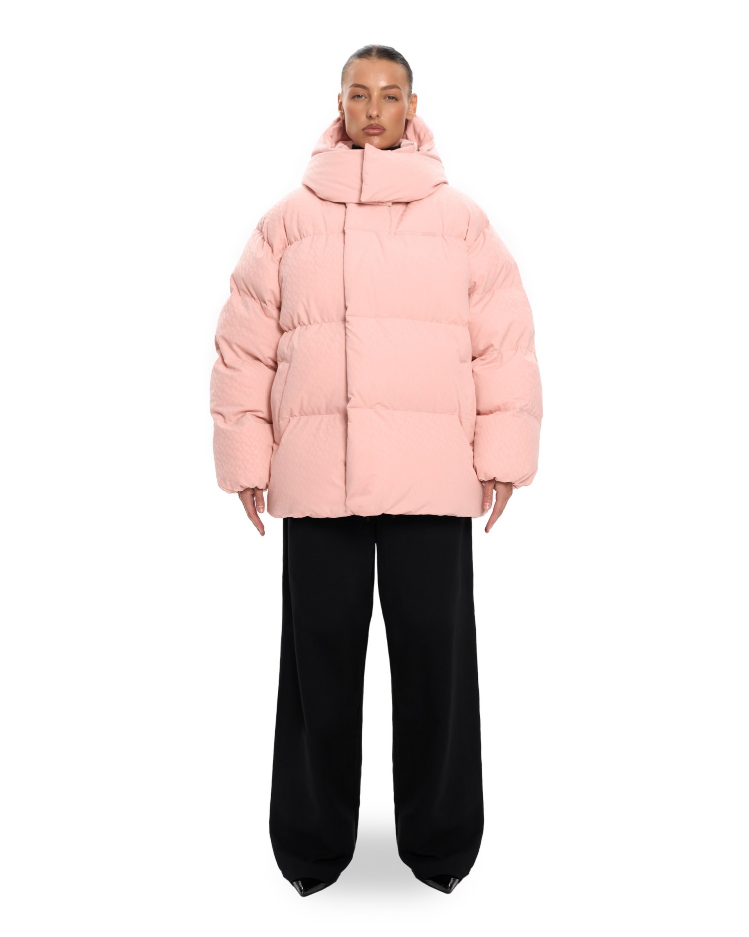 Пуховик PATTERN ANG Pink