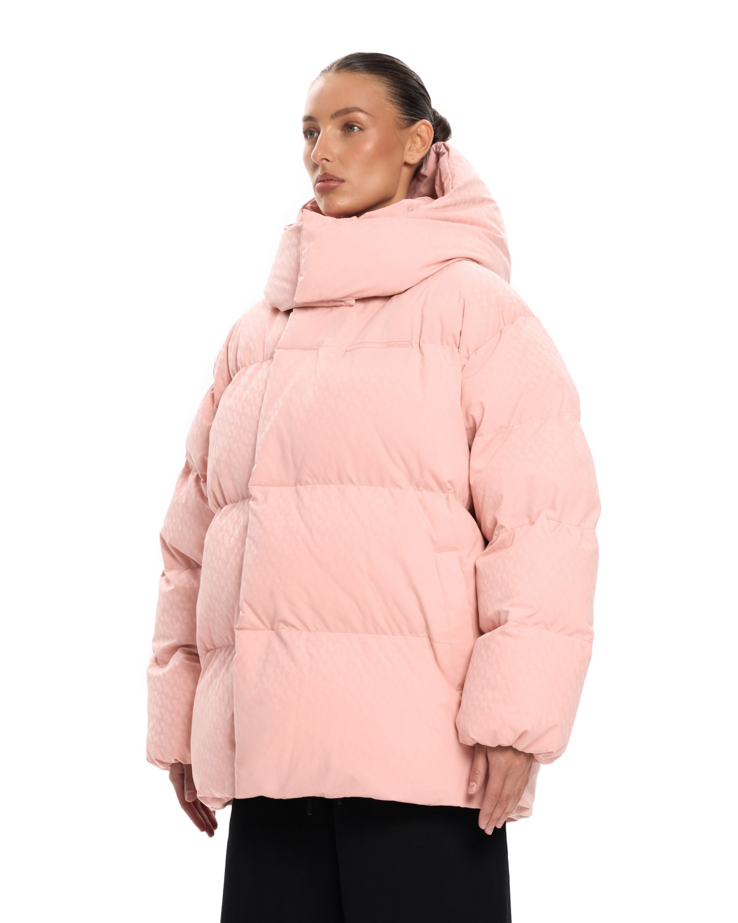 Пуховик PATTERN ANG Pink