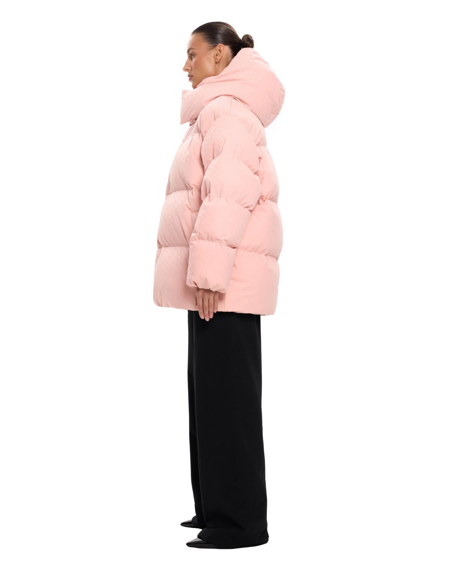 Пуховик PATTERN ANG Pink
