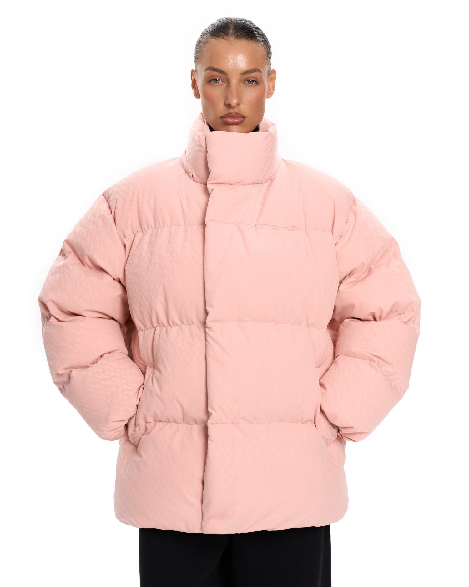 Пуховик PATTERN ANG Pink