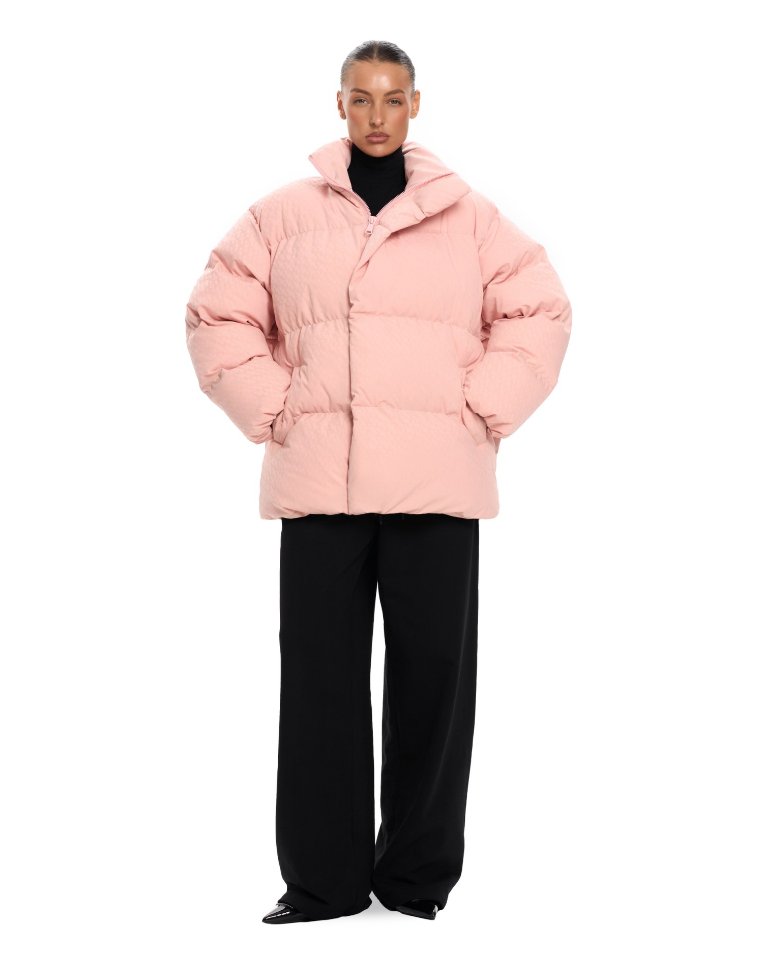 Пуховик PATTERN ANG Pink