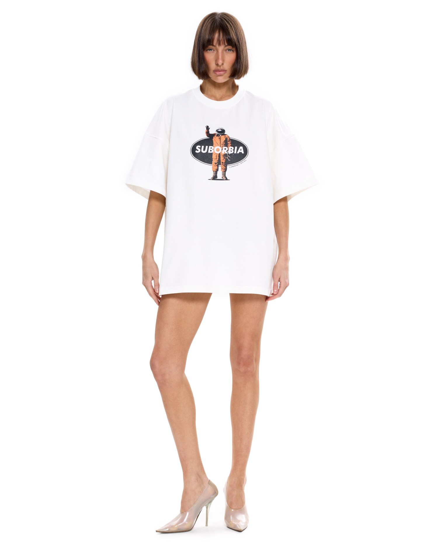 Футболка Космонавт Белый