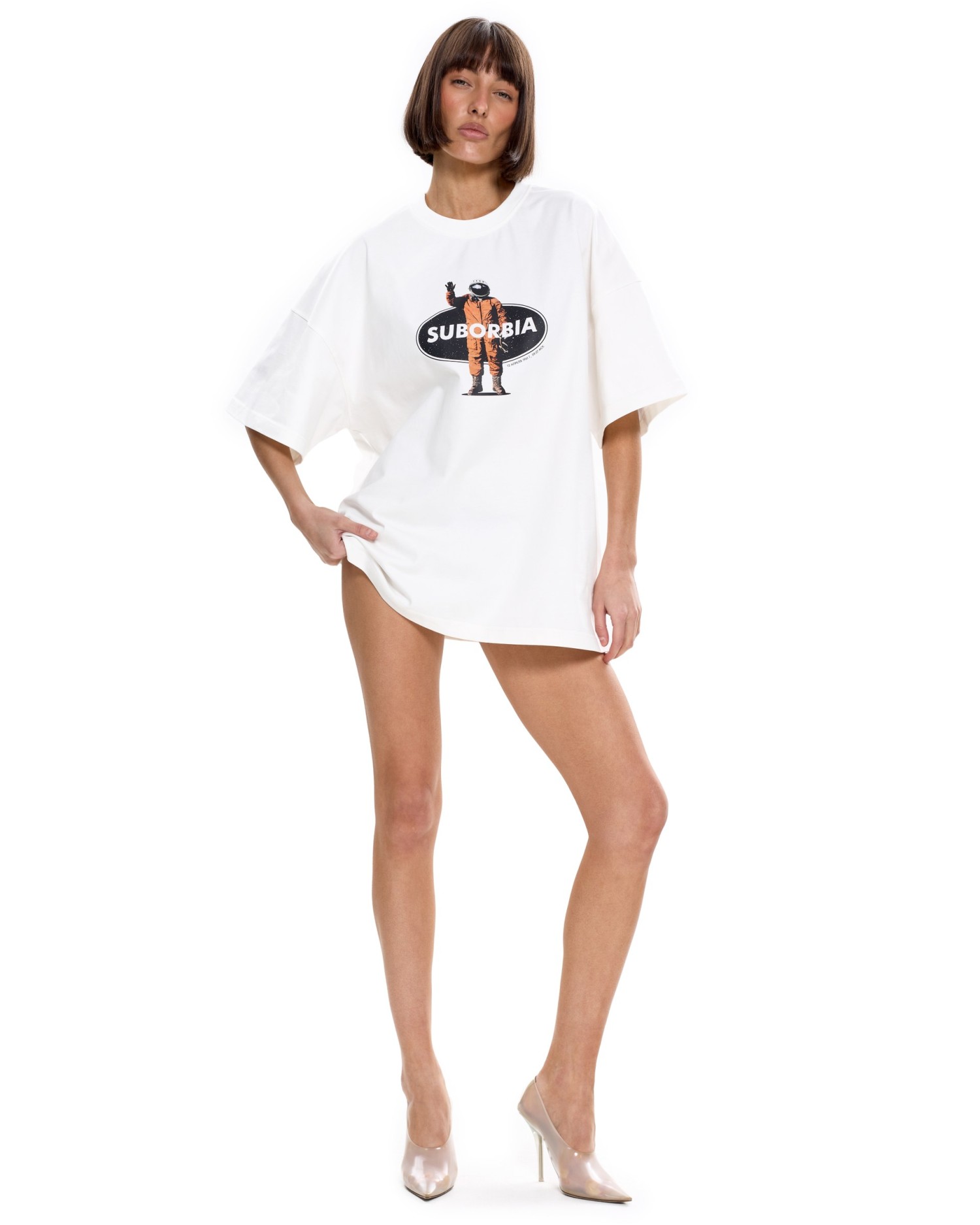 Футболка Космонавт Белый