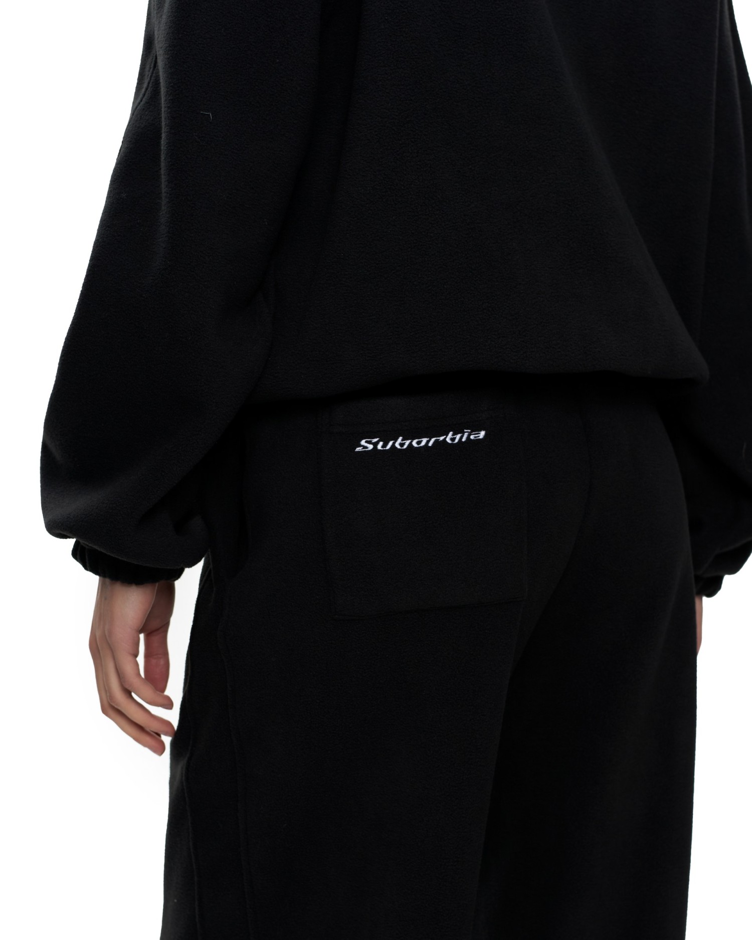 Костюм из флиса JUST Black