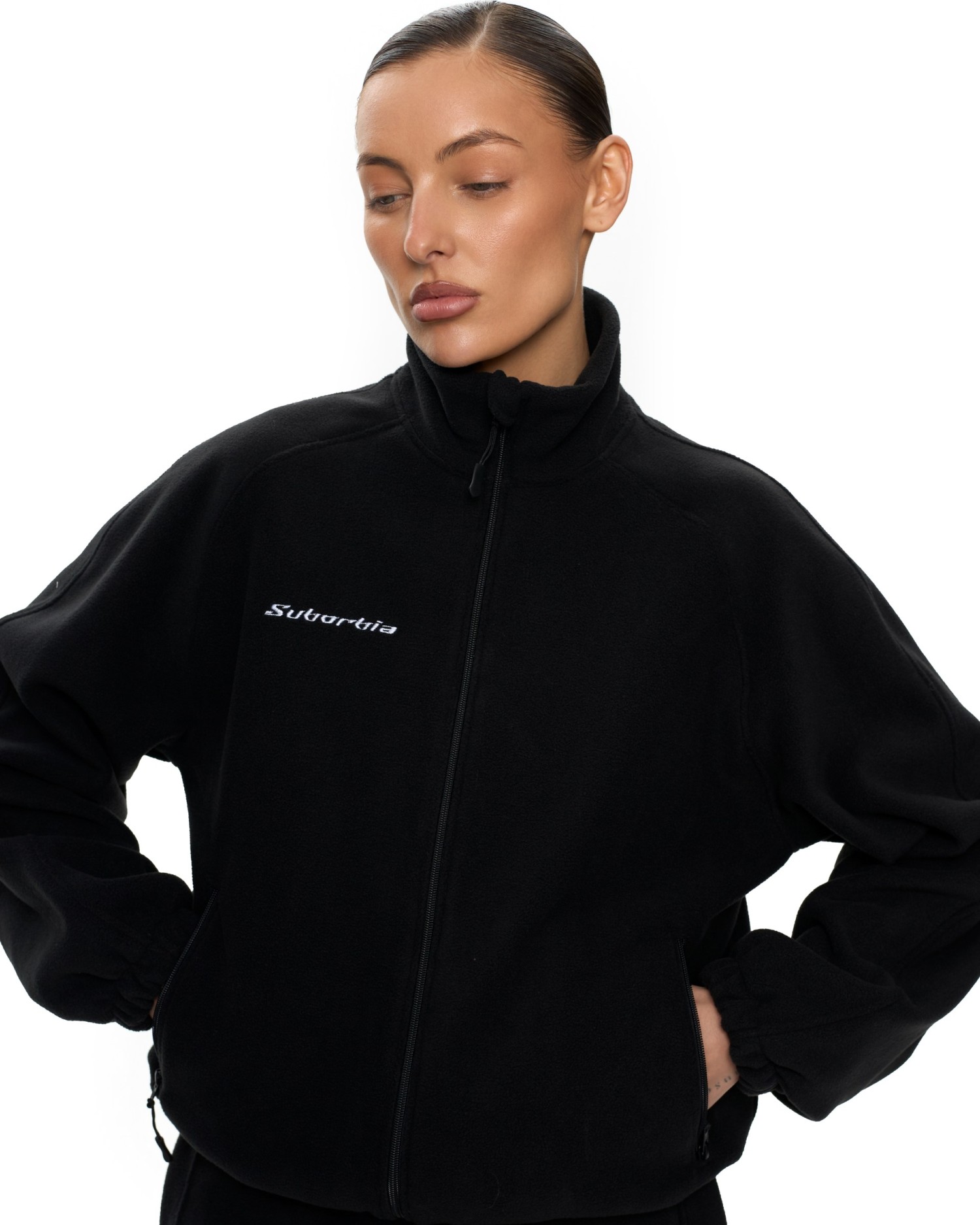 Костюм из флиса JUST Black