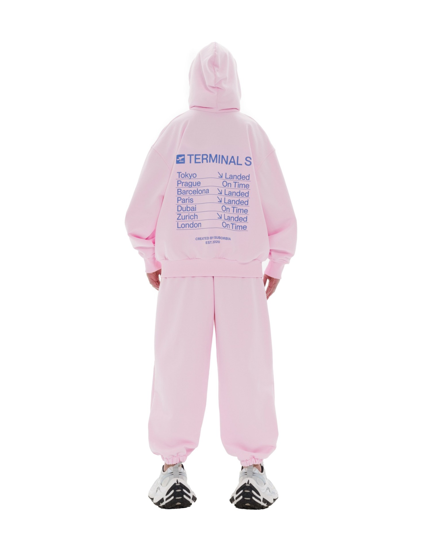 Джоггеры TERMINAL S `25 Pink