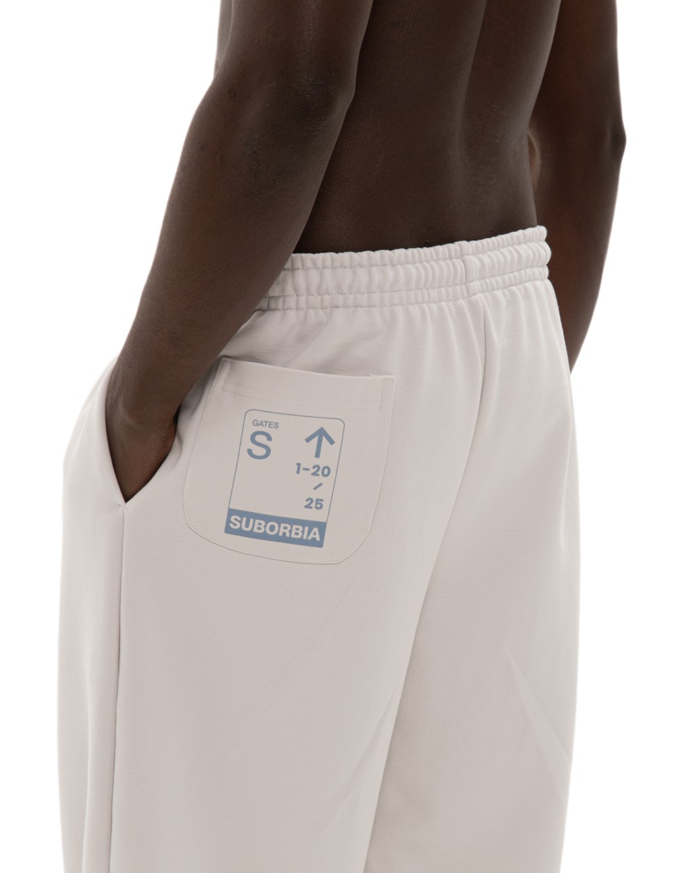 Джоггеры TERMINAL S MEN white stone
