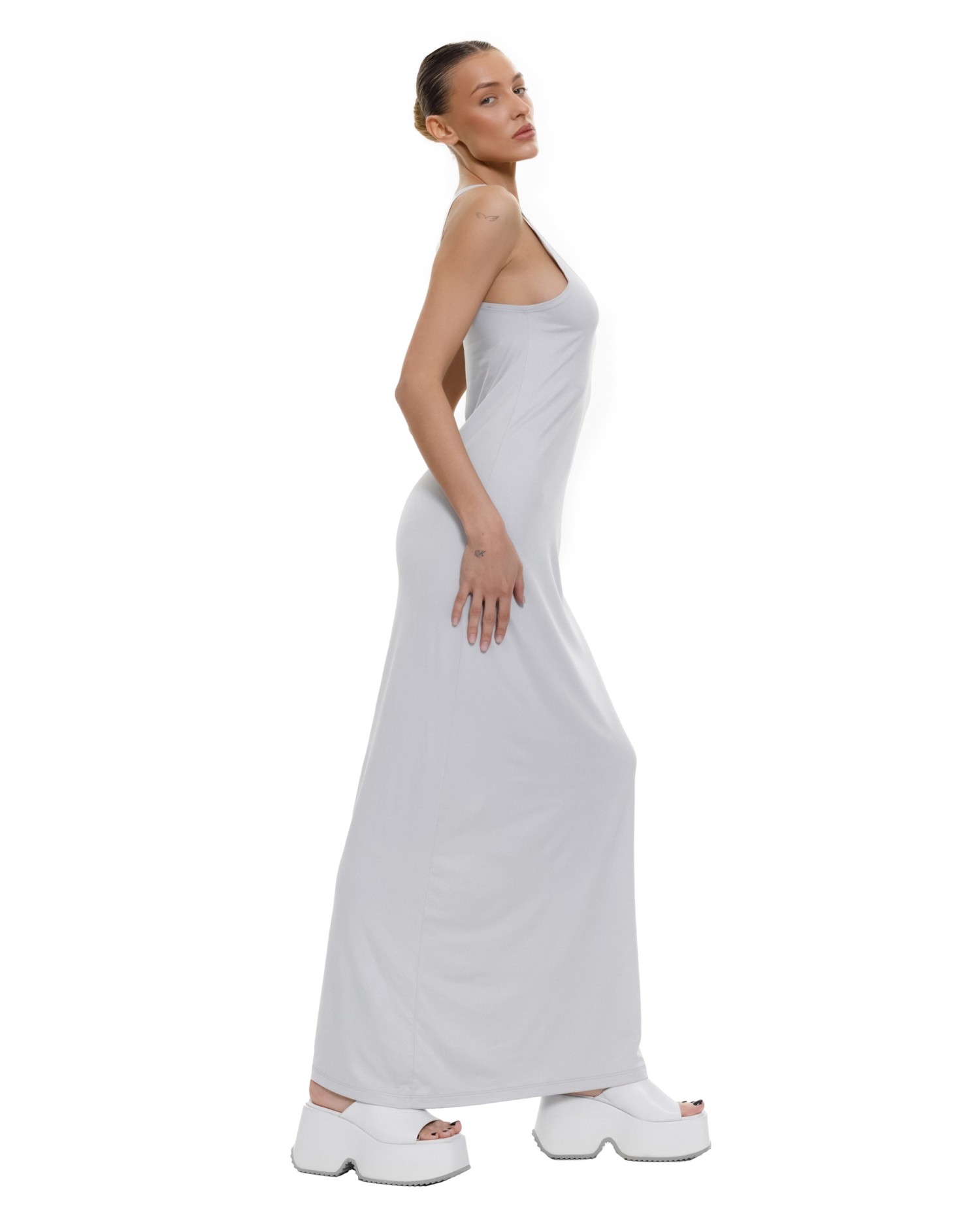 Платье BASE CLASSIC maxi Grey