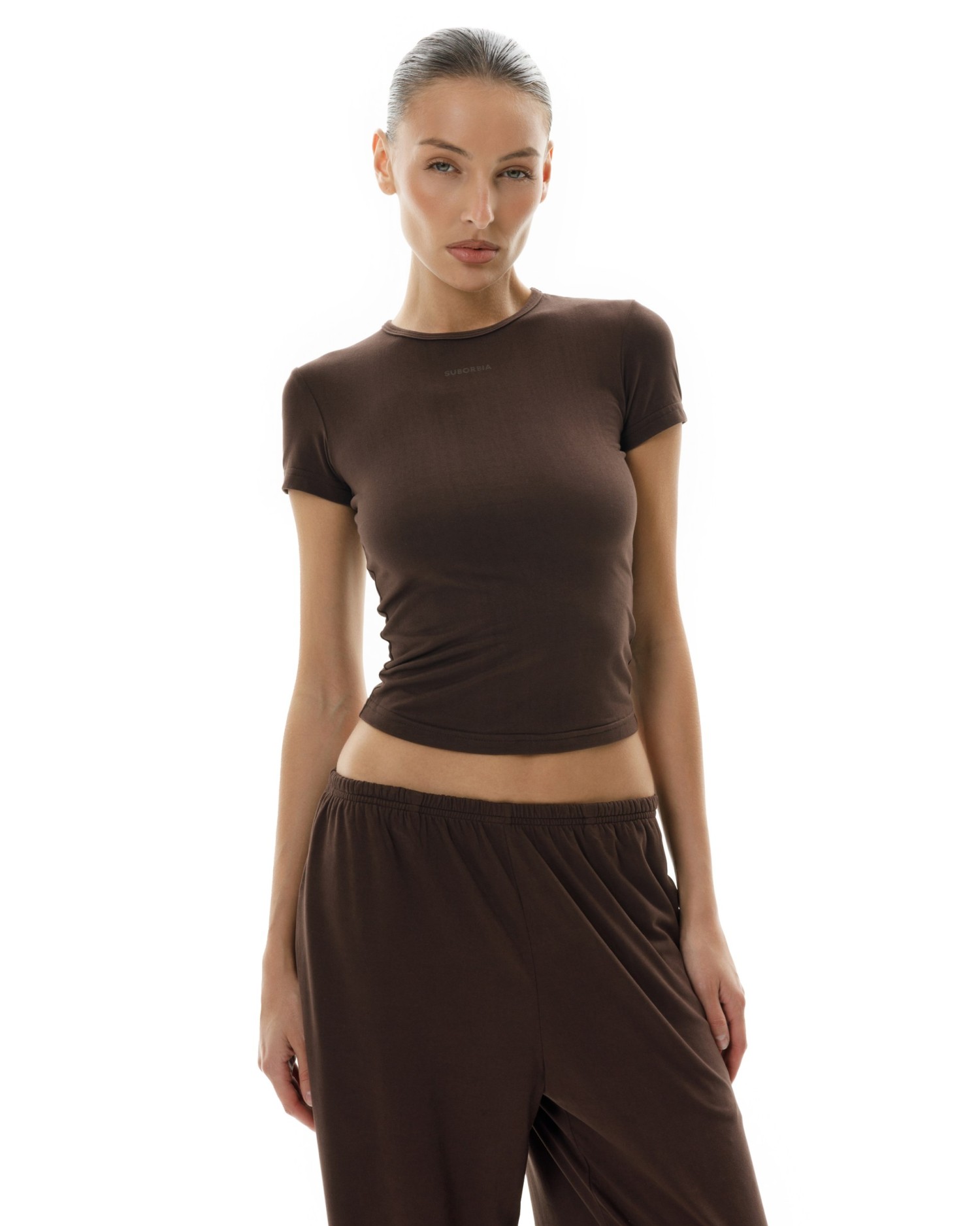 Брюки палаццо BASE Brown