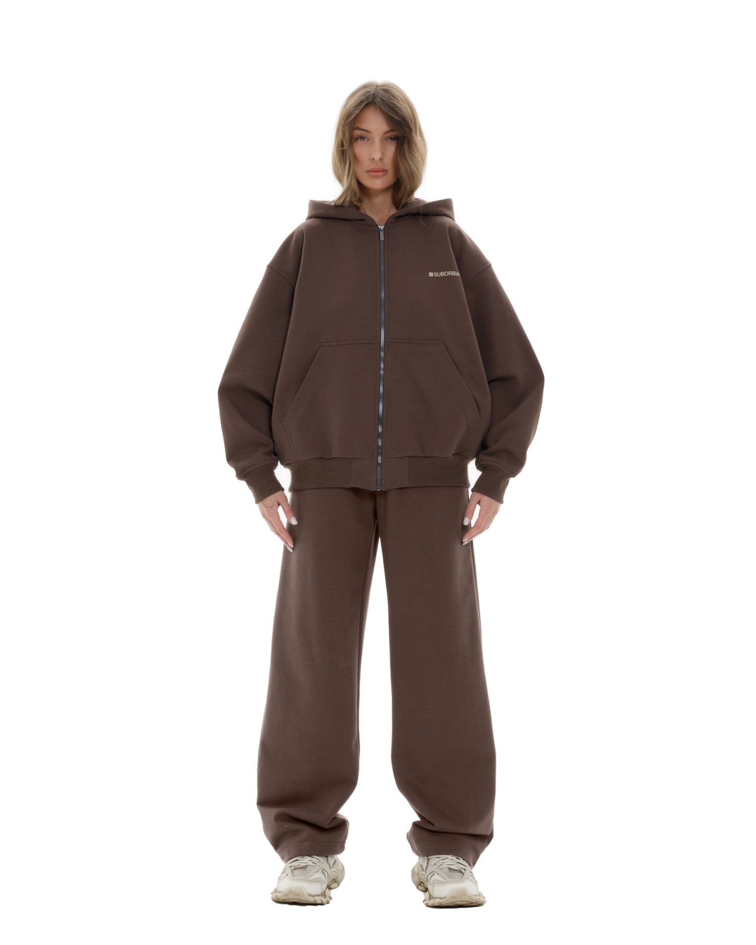 Худи ZIP TERMINAL S `25 Brown