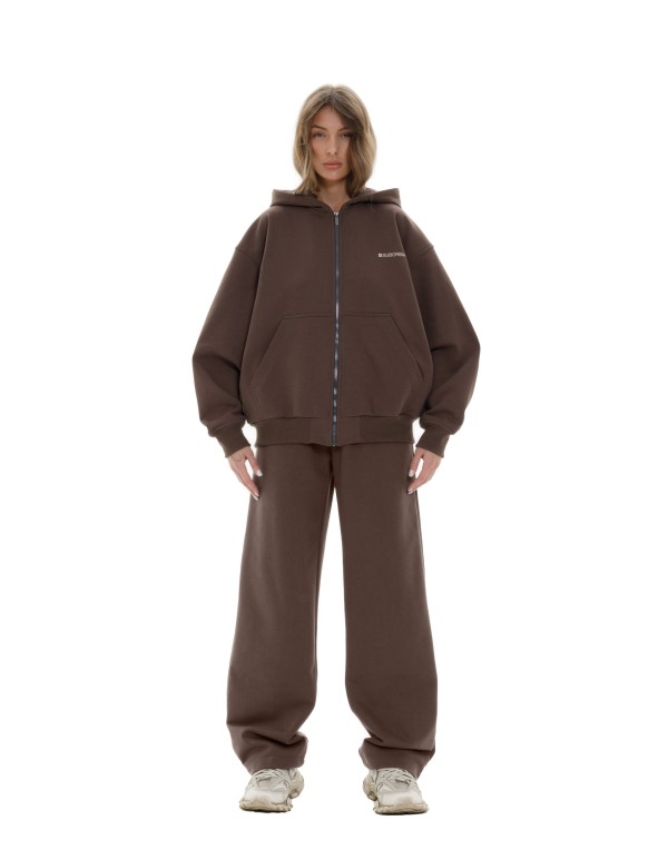 Худи ZIP TERMINAL S `25 Brown
