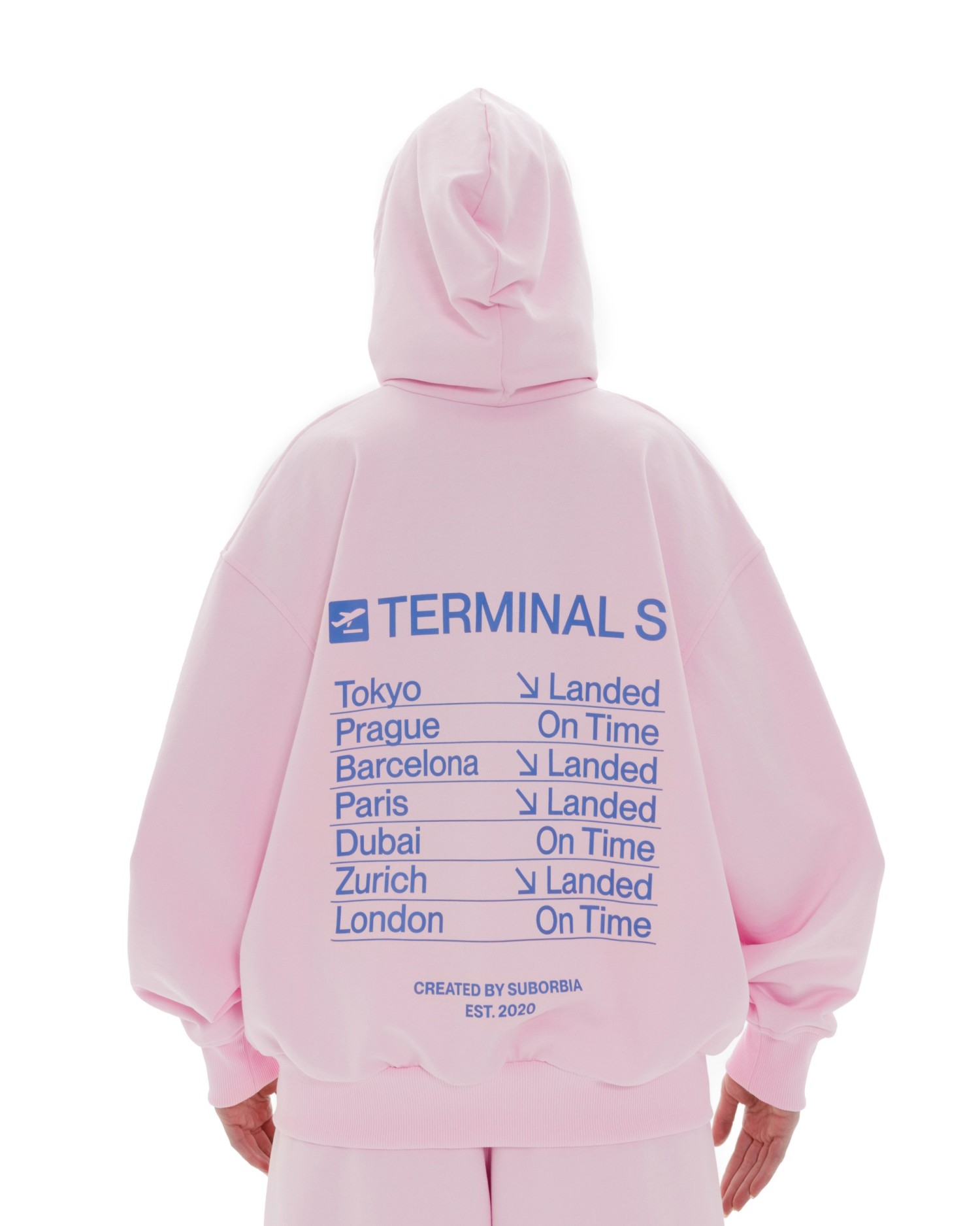 Худи ZIP TERMINAL S `25 Pink