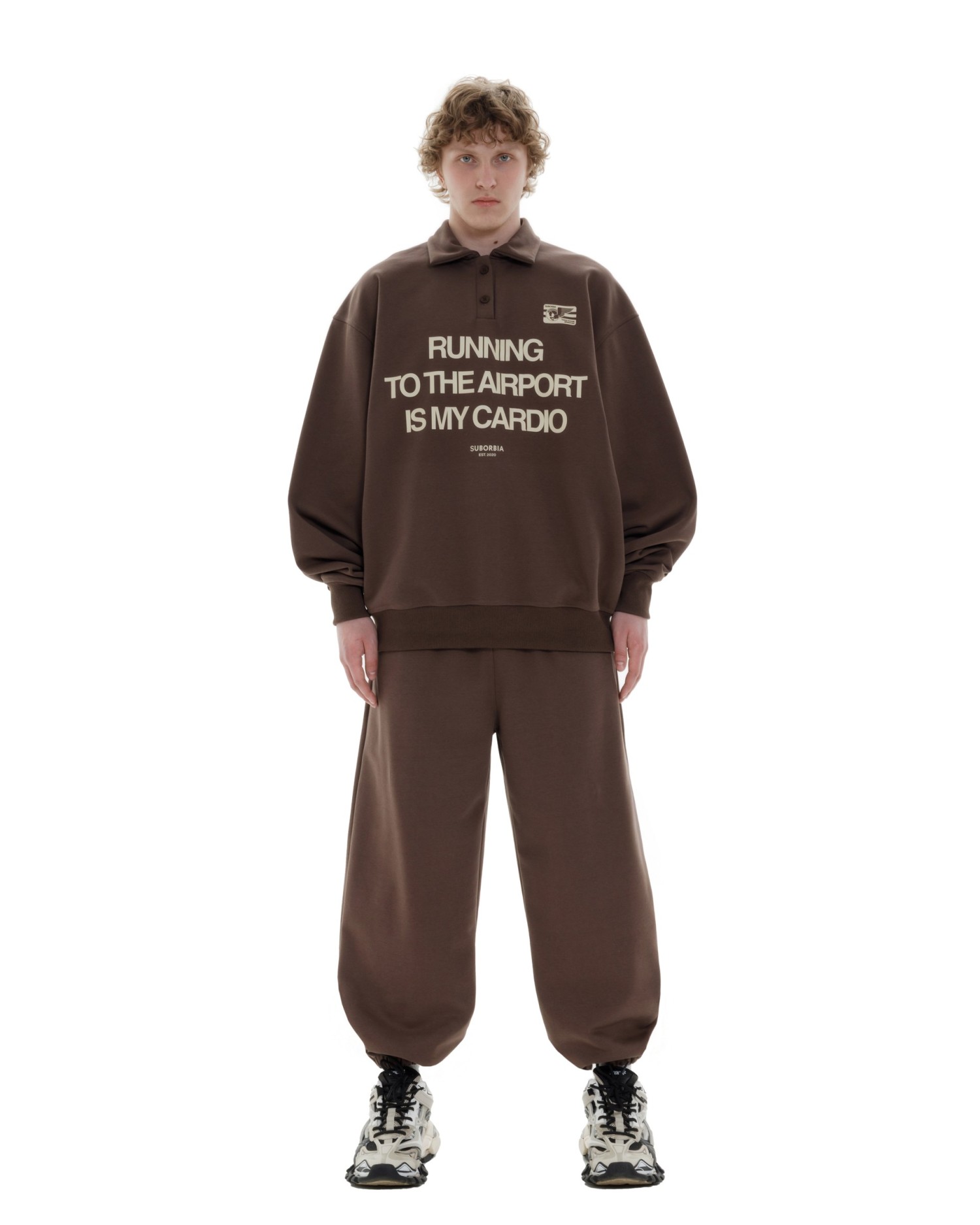Джоггеры TERMINAL S `25 MEN Brown